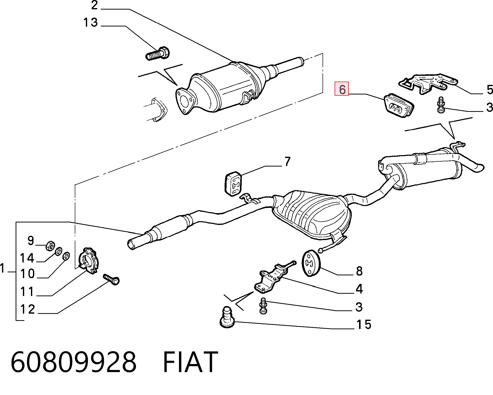 60809928 Fiat/Alfa/Lancia