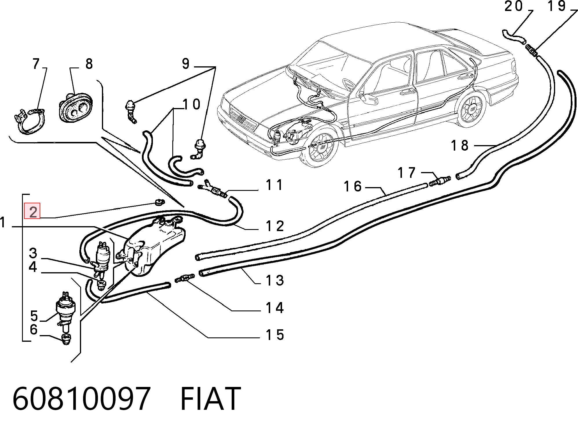 60810097 Fiat/Alfa/Lancia
