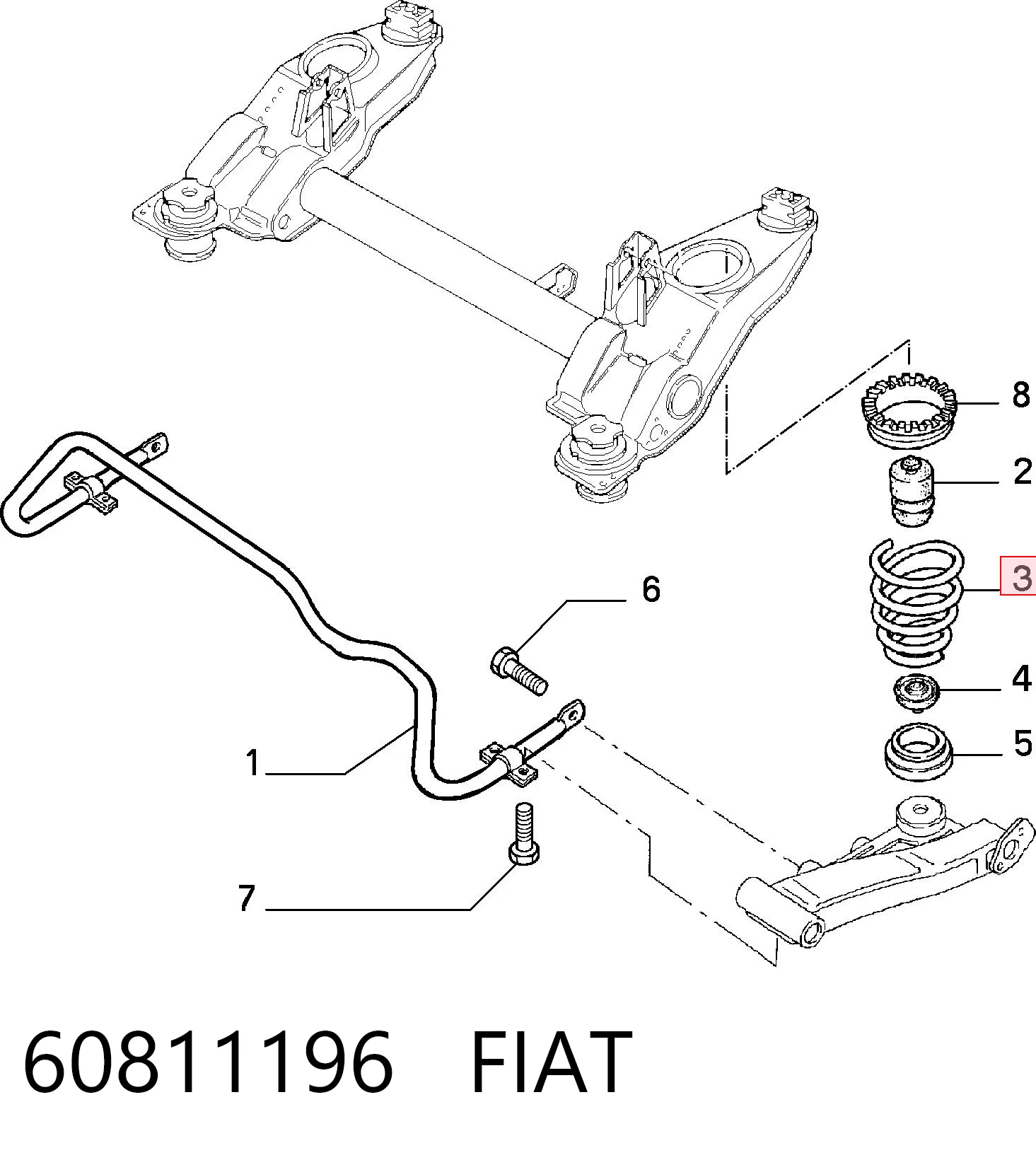  Muelle Alfa Romeo 146 