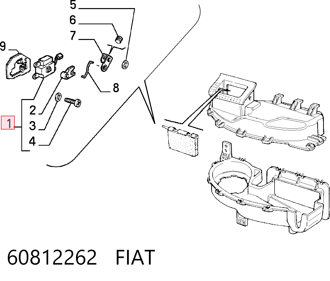 60812262 Fiat/Alfa/Lancia