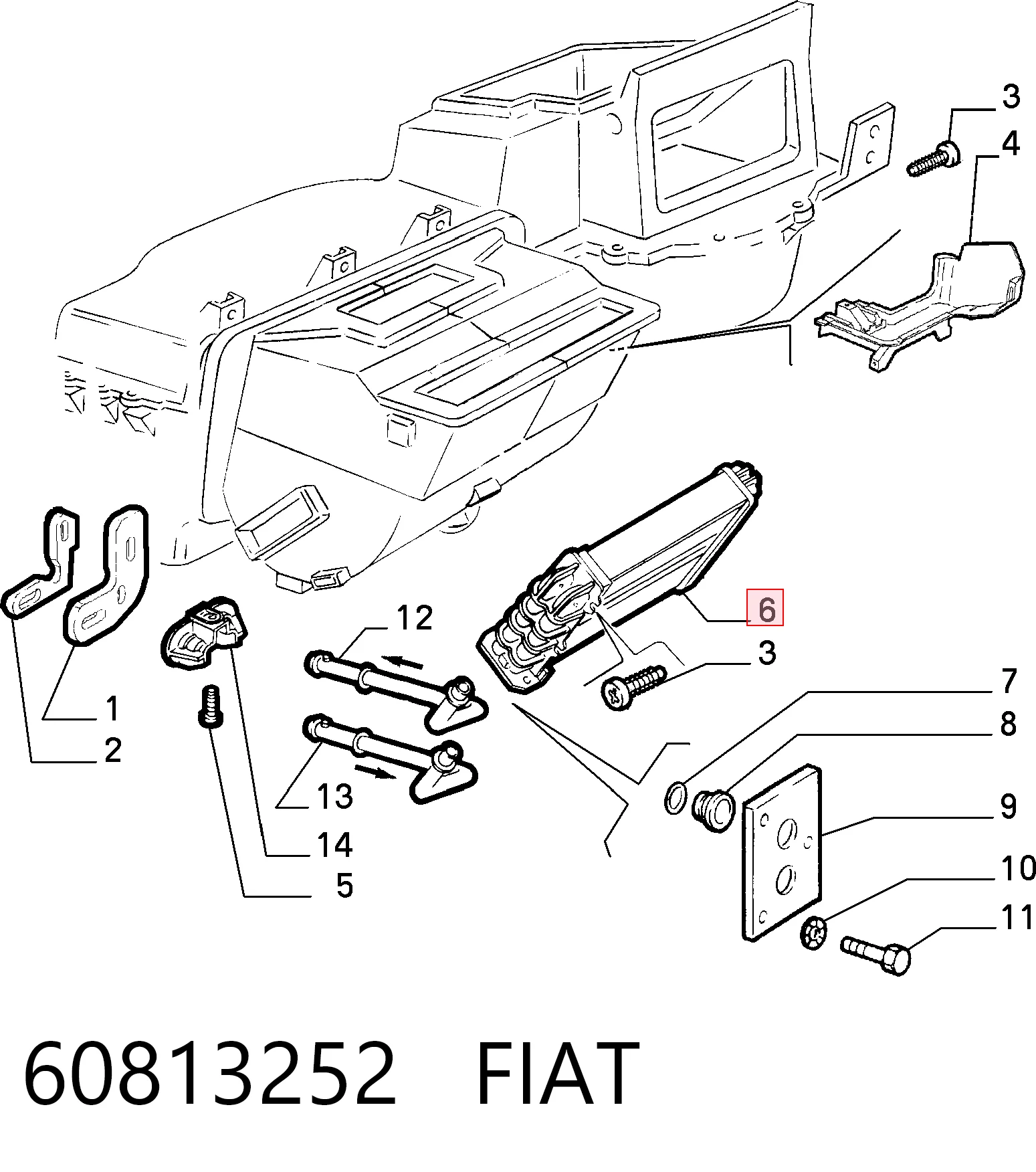 Calefactor Fiat Brava  (182)