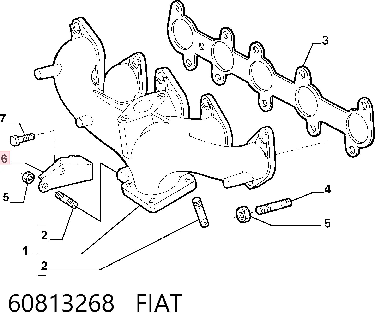60813268 Fiat/Alfa/Lancia