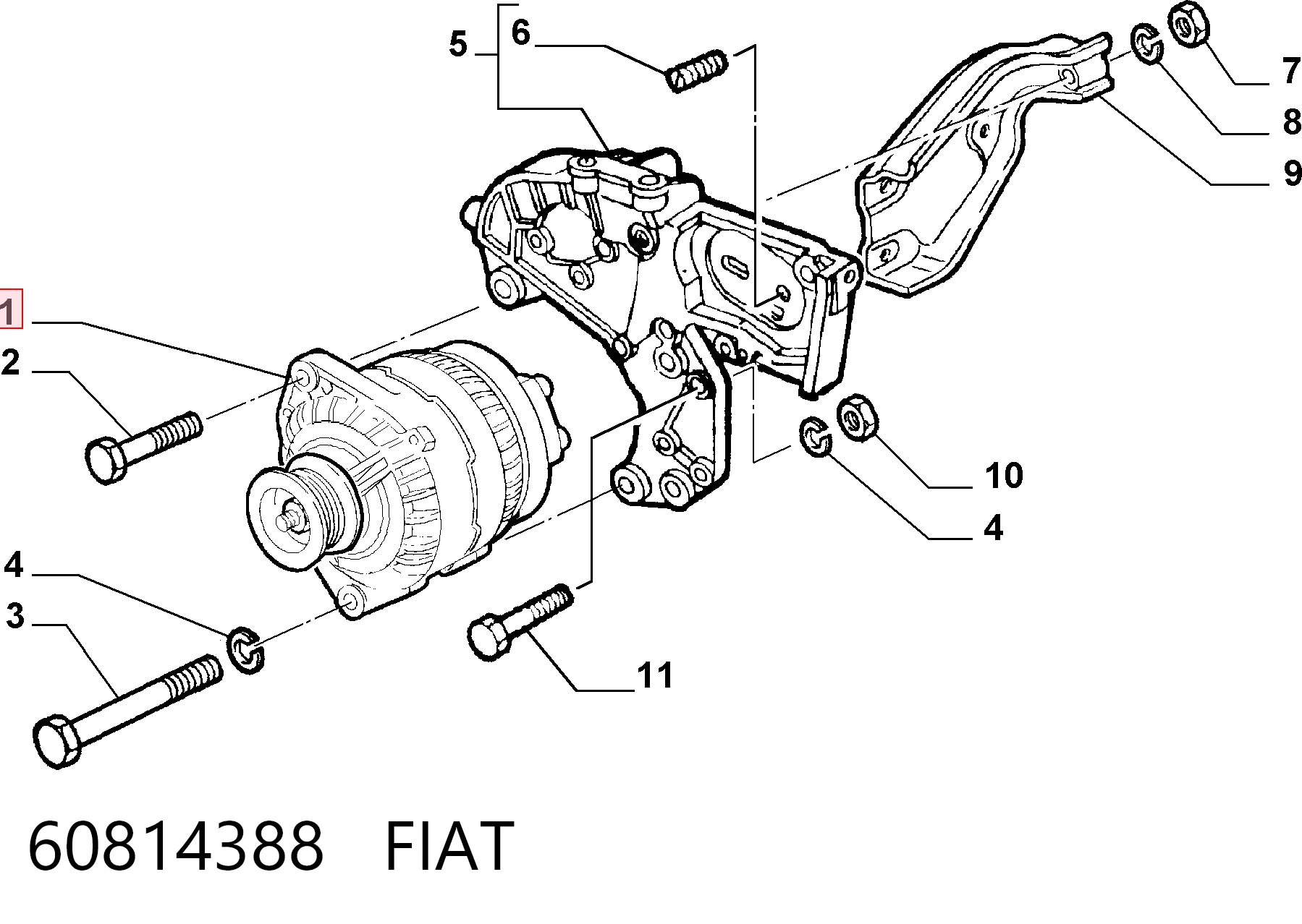 60814388 Fiat/Alfa/Lancia