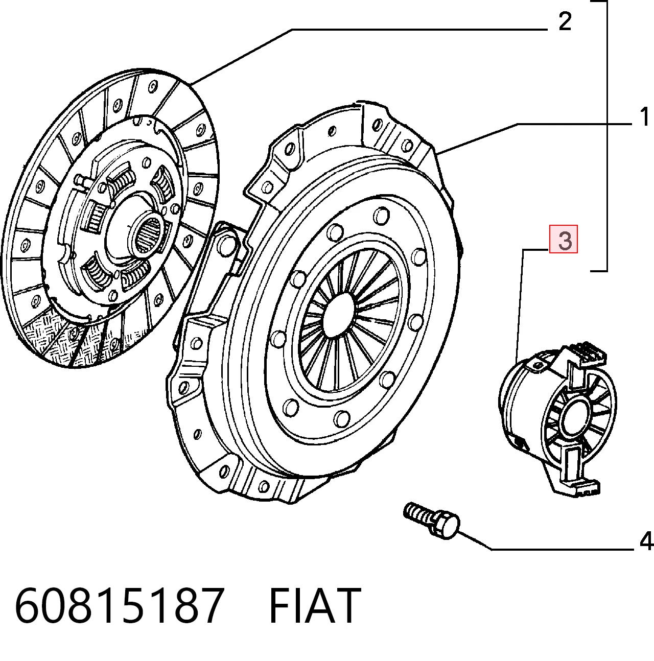 Cojinete embrague Fiat Stilo  (2001-2006)