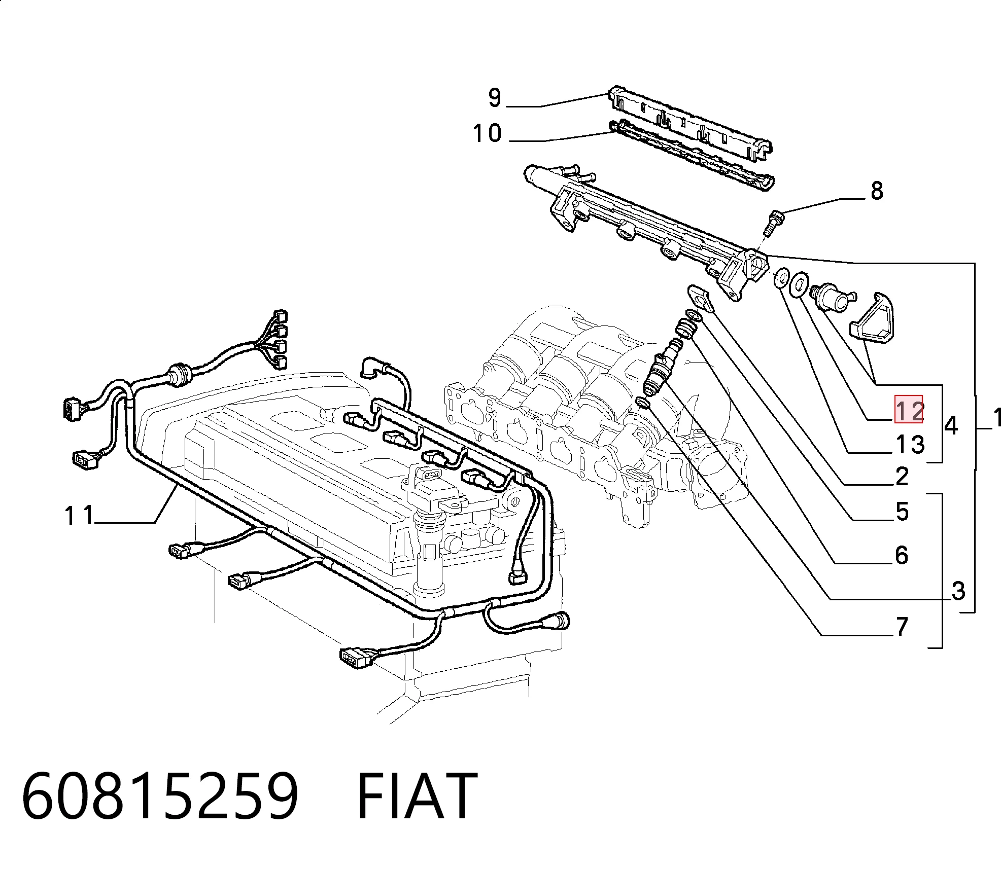 60815259 Fiat/Alfa/Lancia