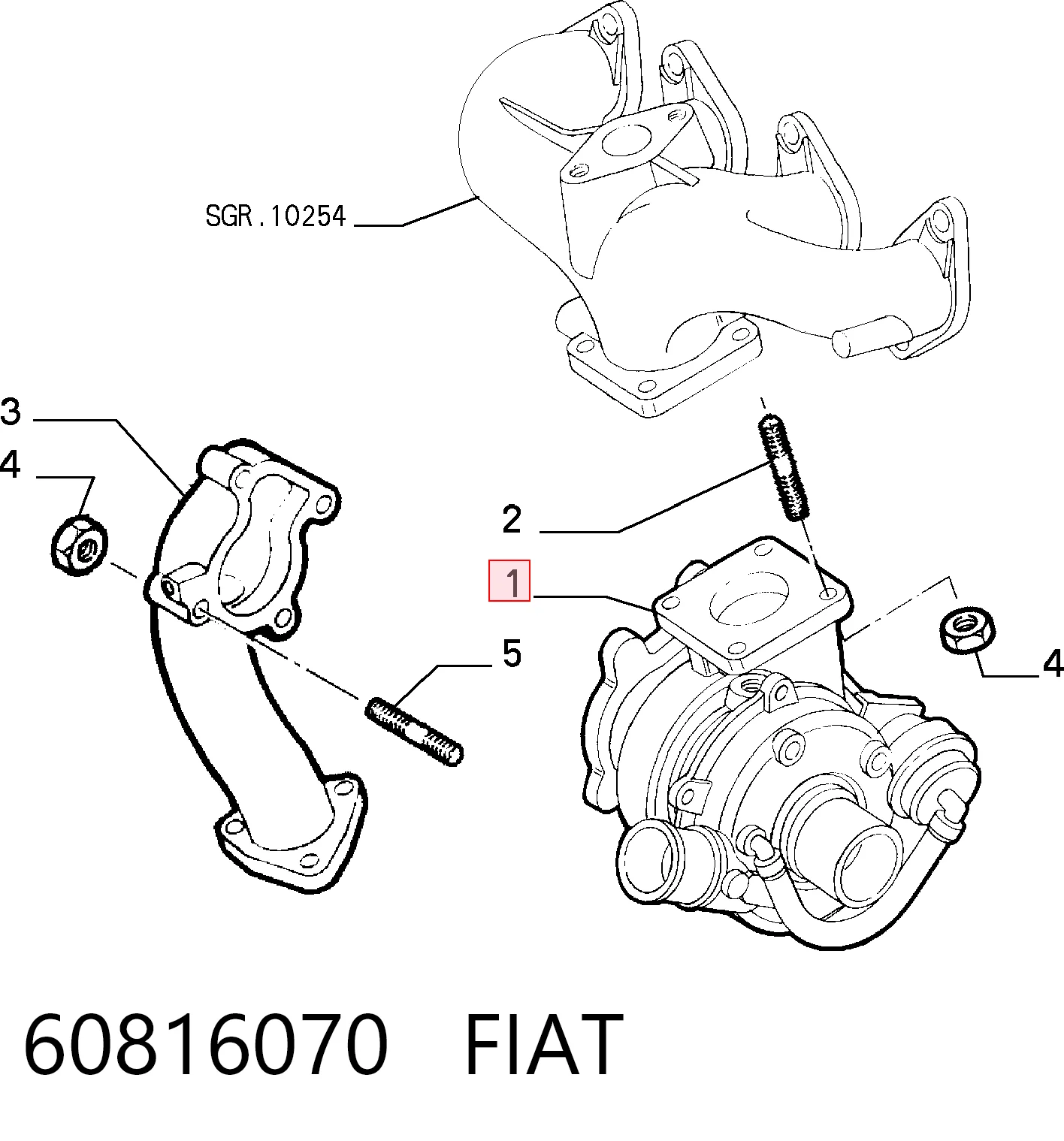 Comprar Turbocompresor Fiat Bravo  182 a bajo precio