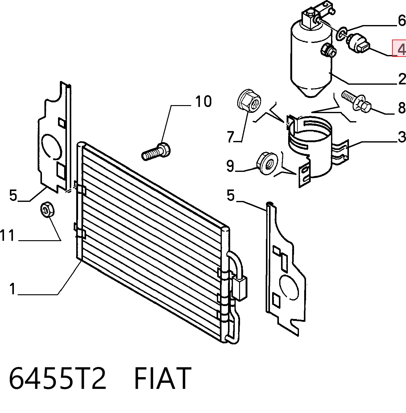 Sensor AC Fiat Scudo furgoneta comprar en España