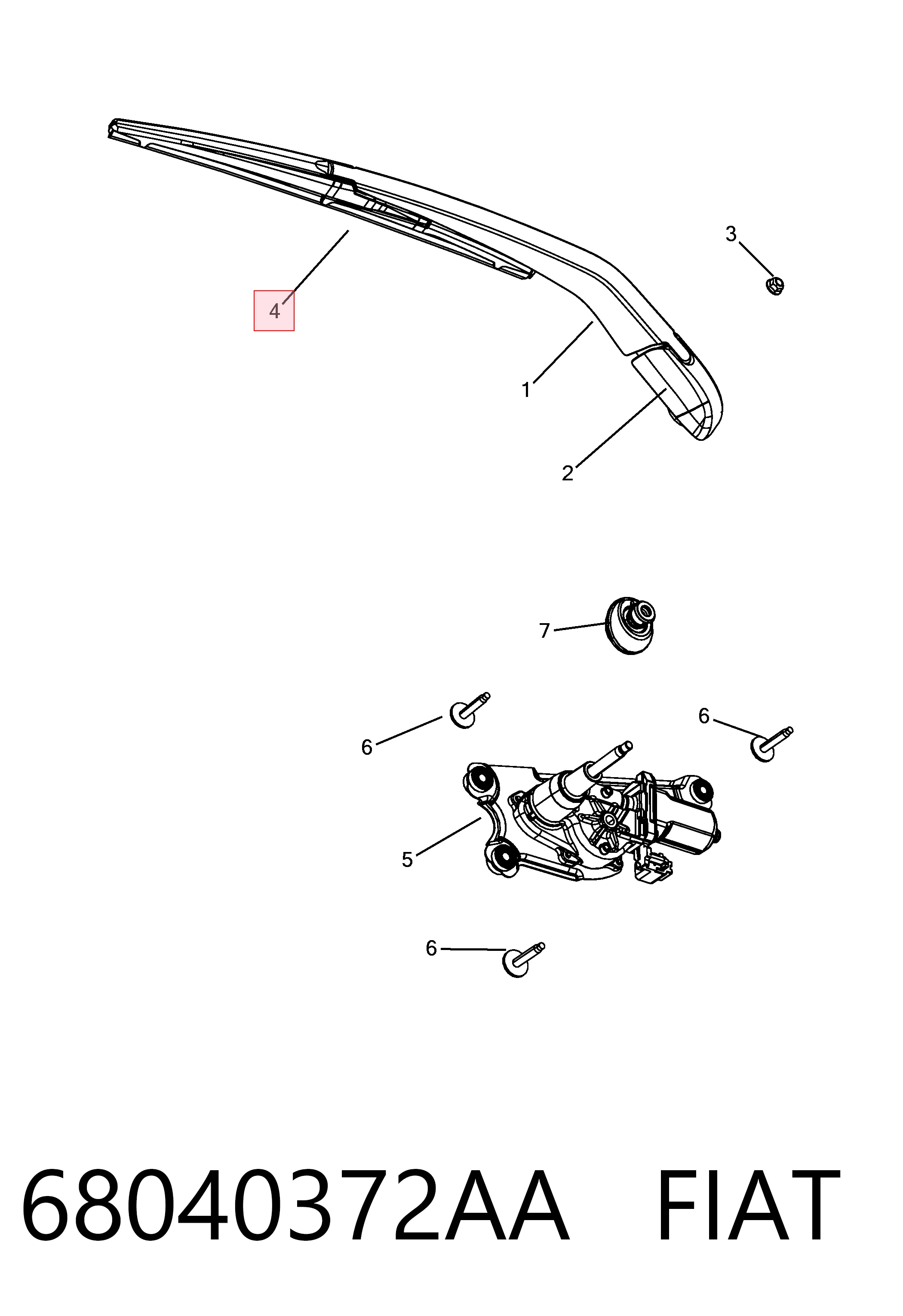 68040372AA Fiat/Alfa/Lancia