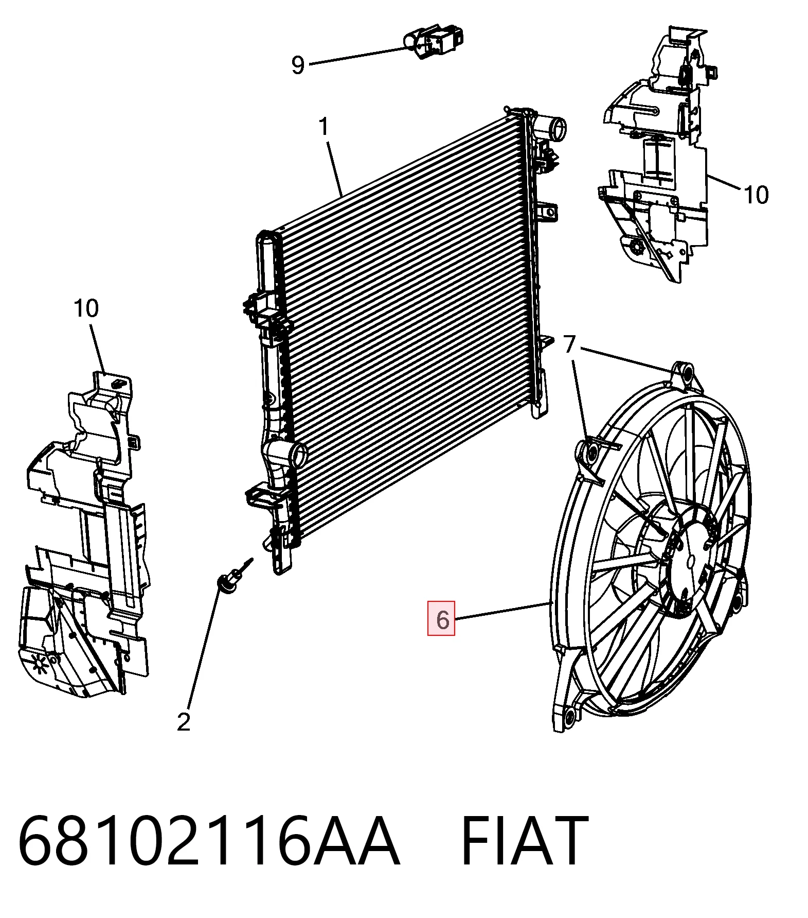 Comprar Ventilador del motor Dodge Journey  