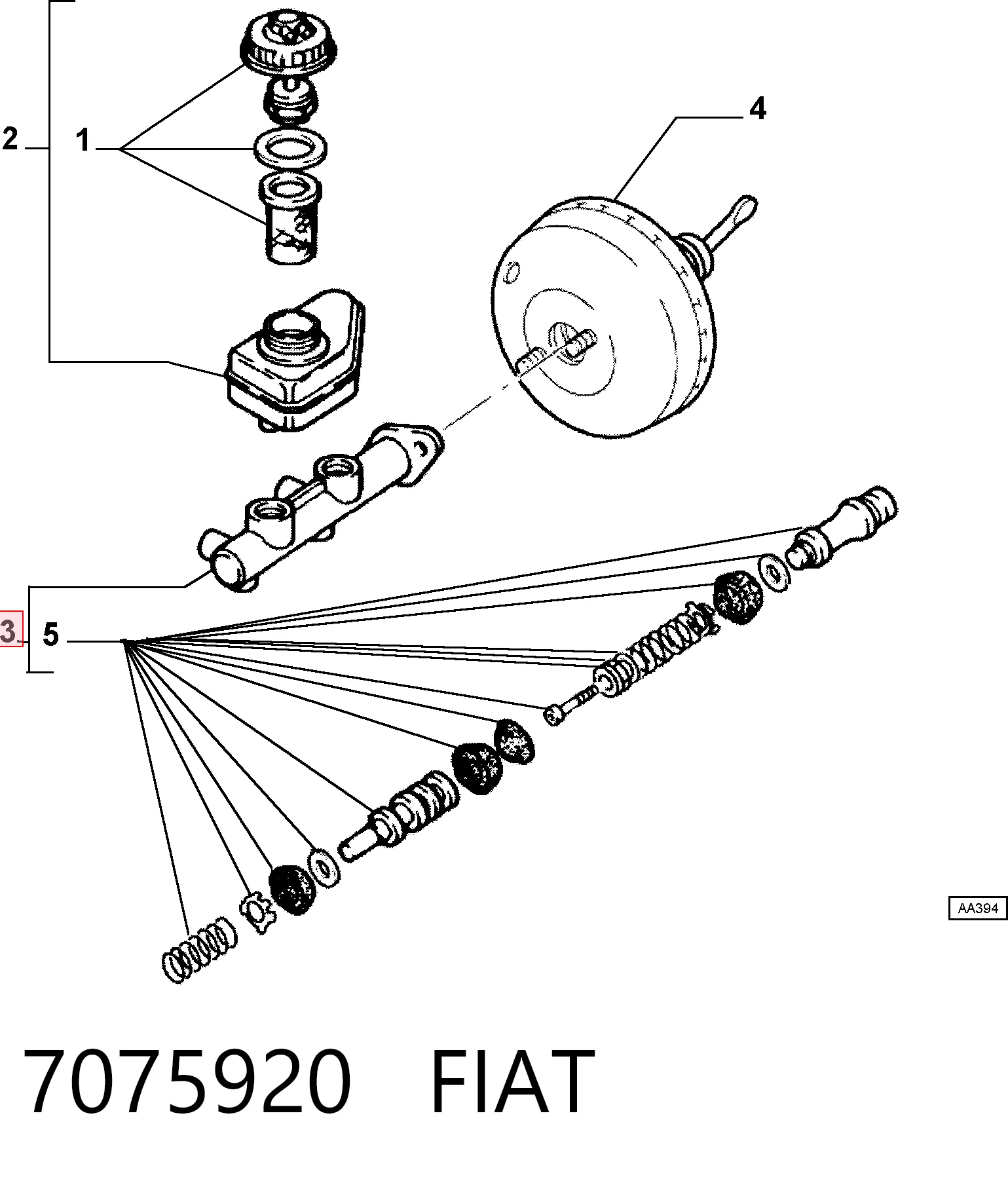 7075920 Fiat/Alfa/Lancia