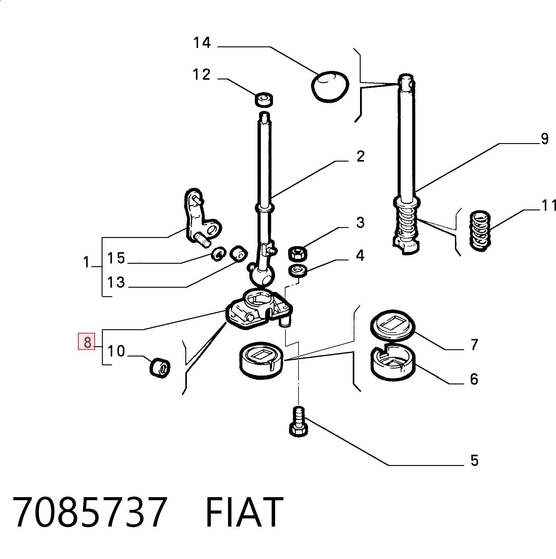 7085737 Fiat/Alfa/Lancia