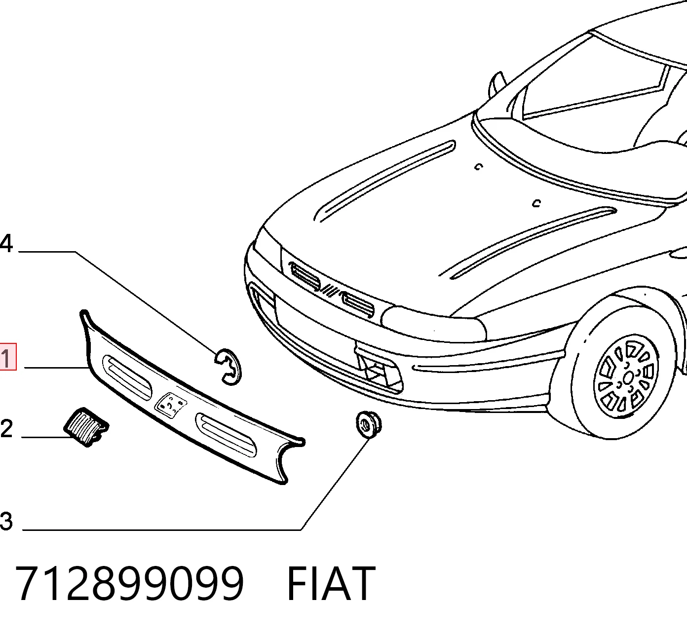 Panal de radiador Fiat Brava  hatchback comprar en España