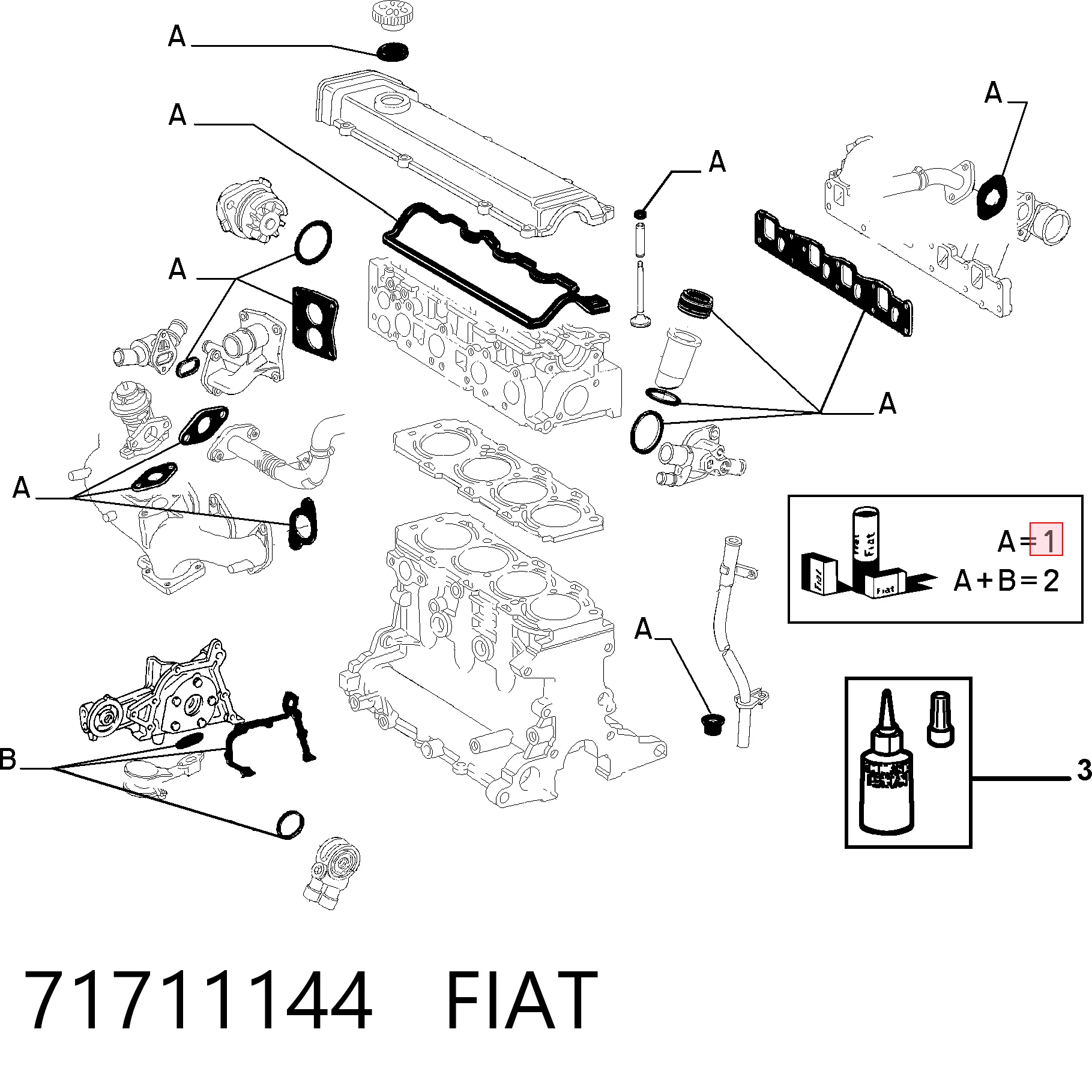 71711144 Fiat/Alfa/Lancia