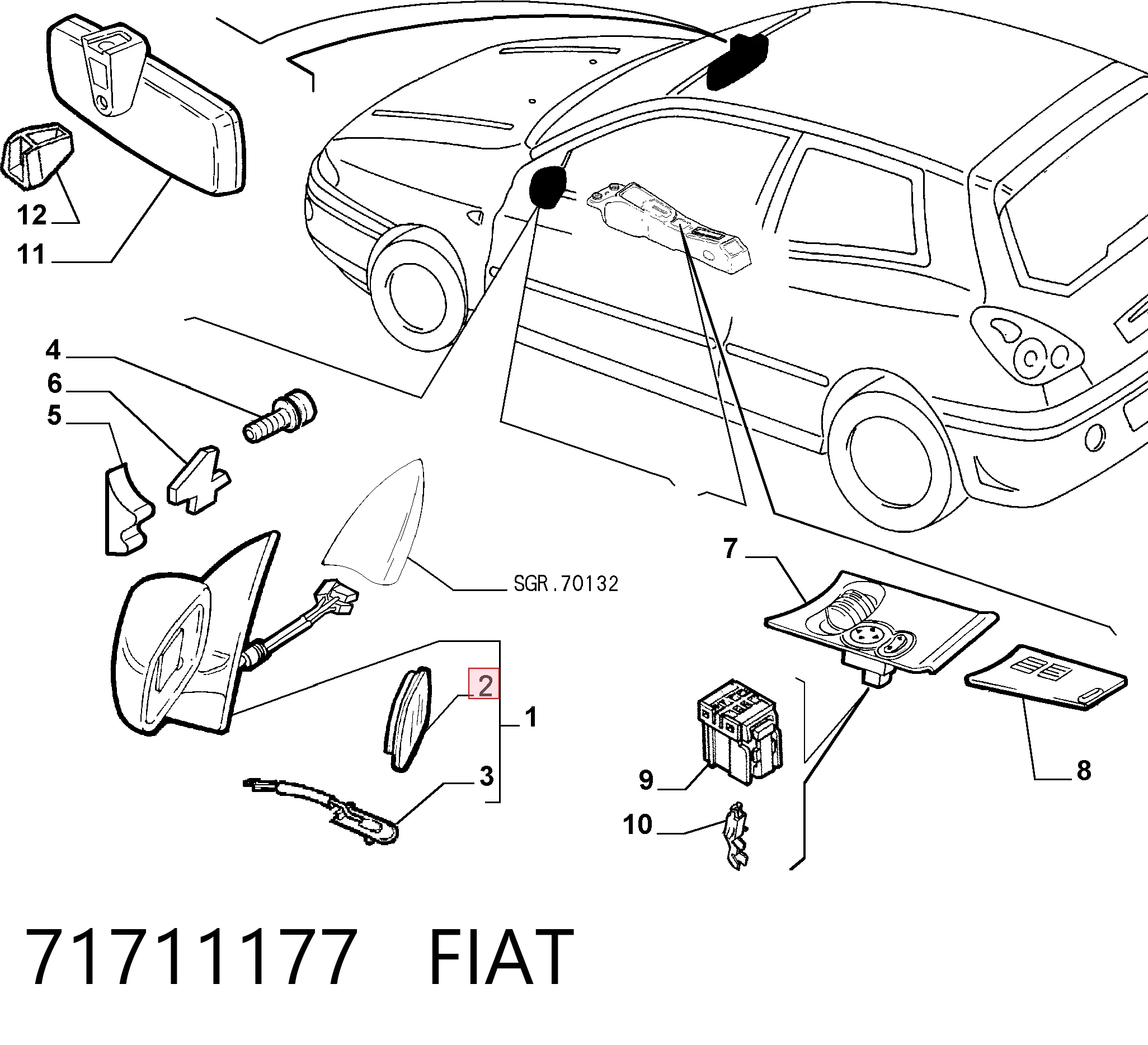 71711177 Fiat/Alfa/Lancia