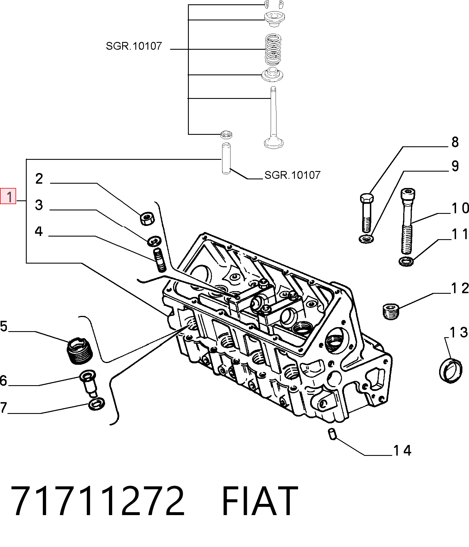Cabeza de cilindro Fiat Tipo hatchback (160) (1987 - 1996) precio, desde 485,05 EUR
