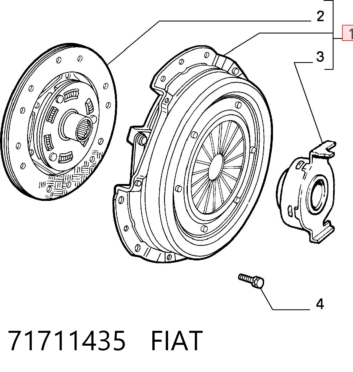 71711435 Fiat/Alfa/Lancia