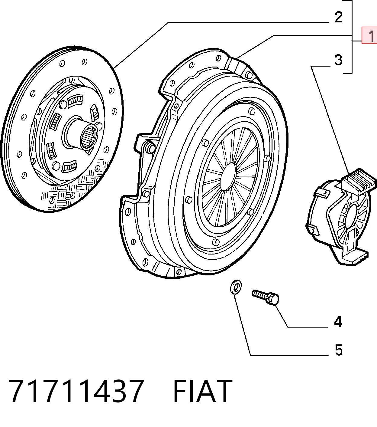 71711437 Fiat/Alfa/Lancia