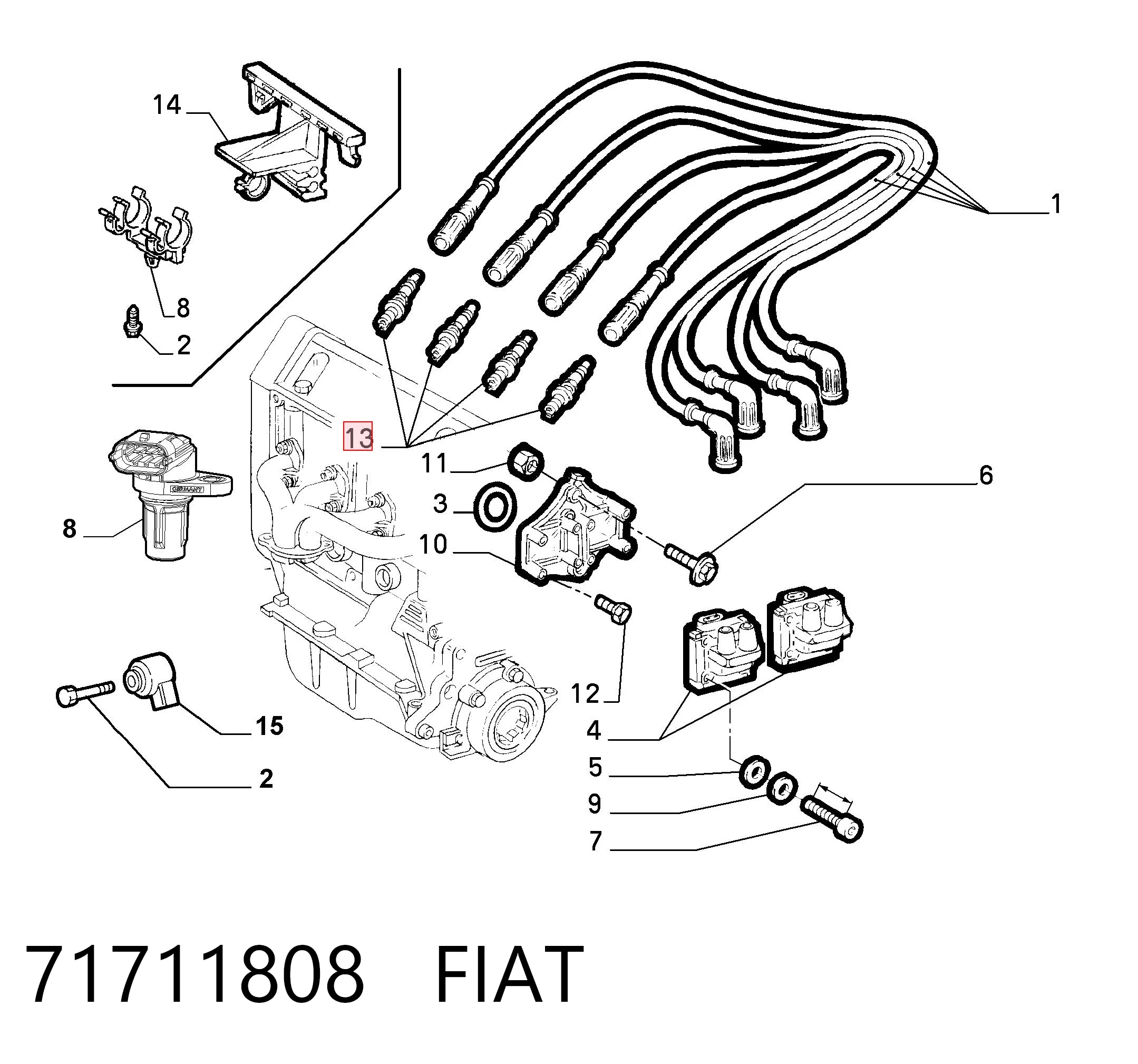 71711808 Fiat/Alfa/Lancia