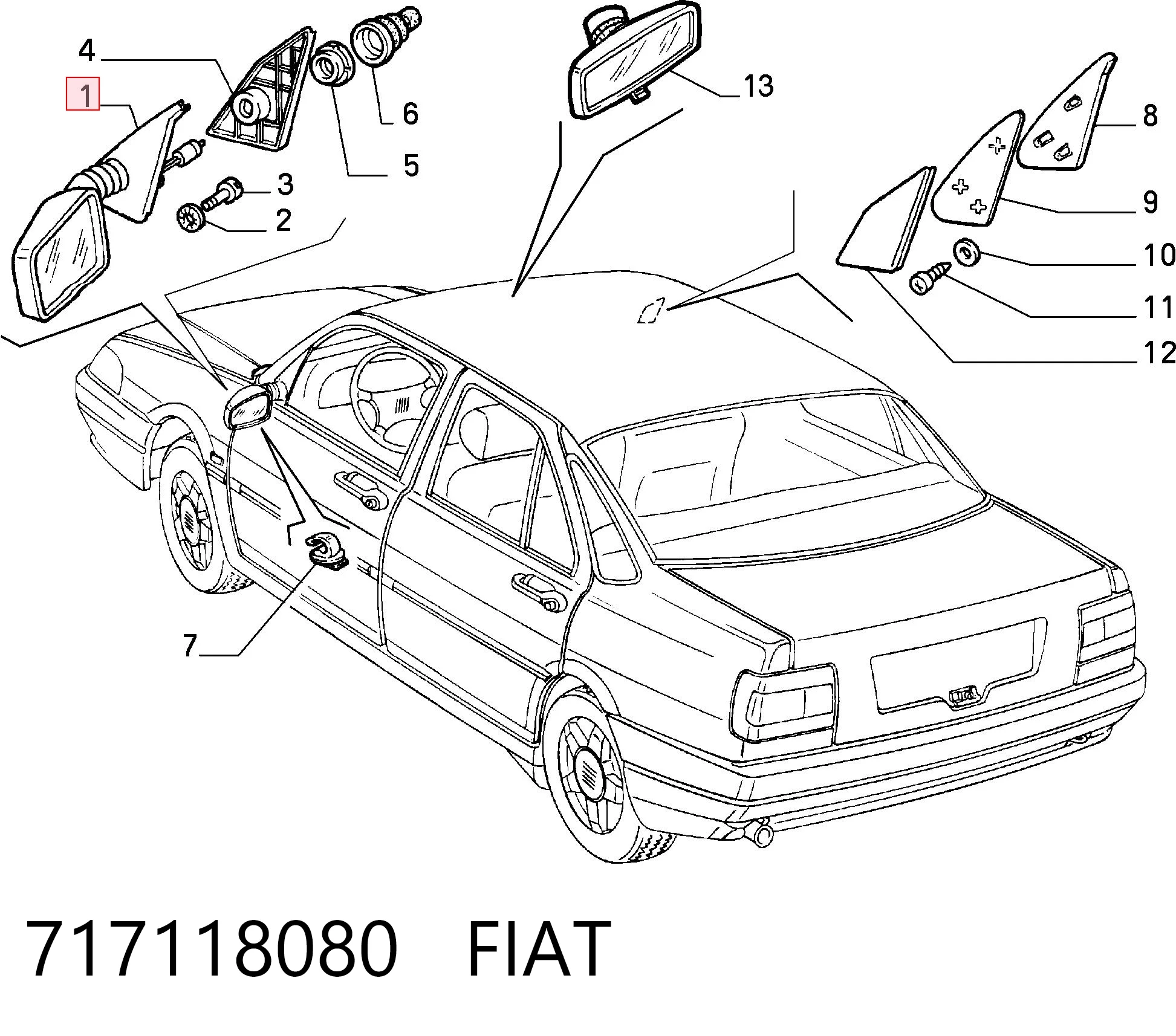 717118080 Fiat/Alfa/Lancia