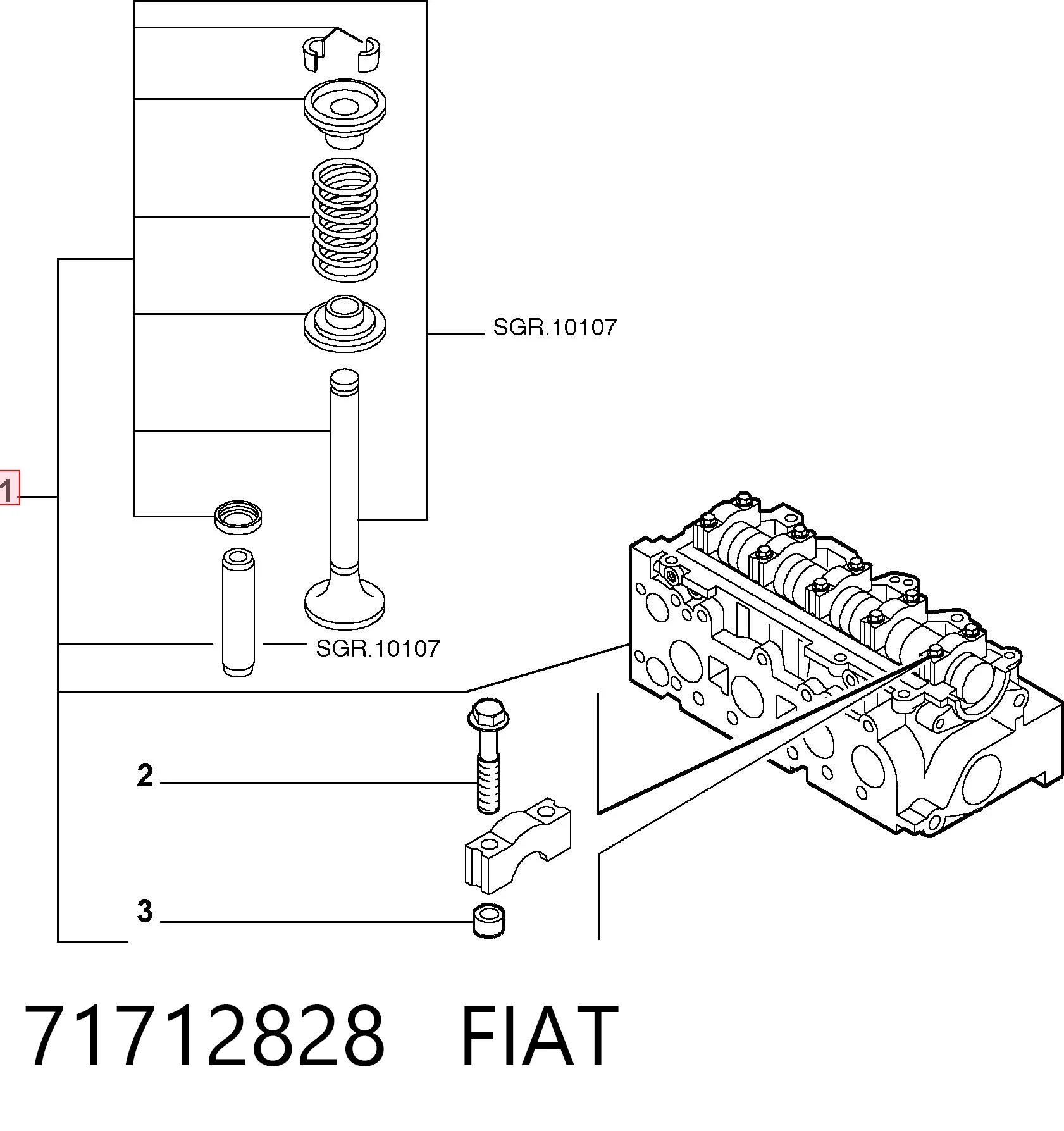 Cabeza de cilindro Fiat Punto GRAND hatchback (199) (2005 - 2018) precio, desde 142,93 EUR