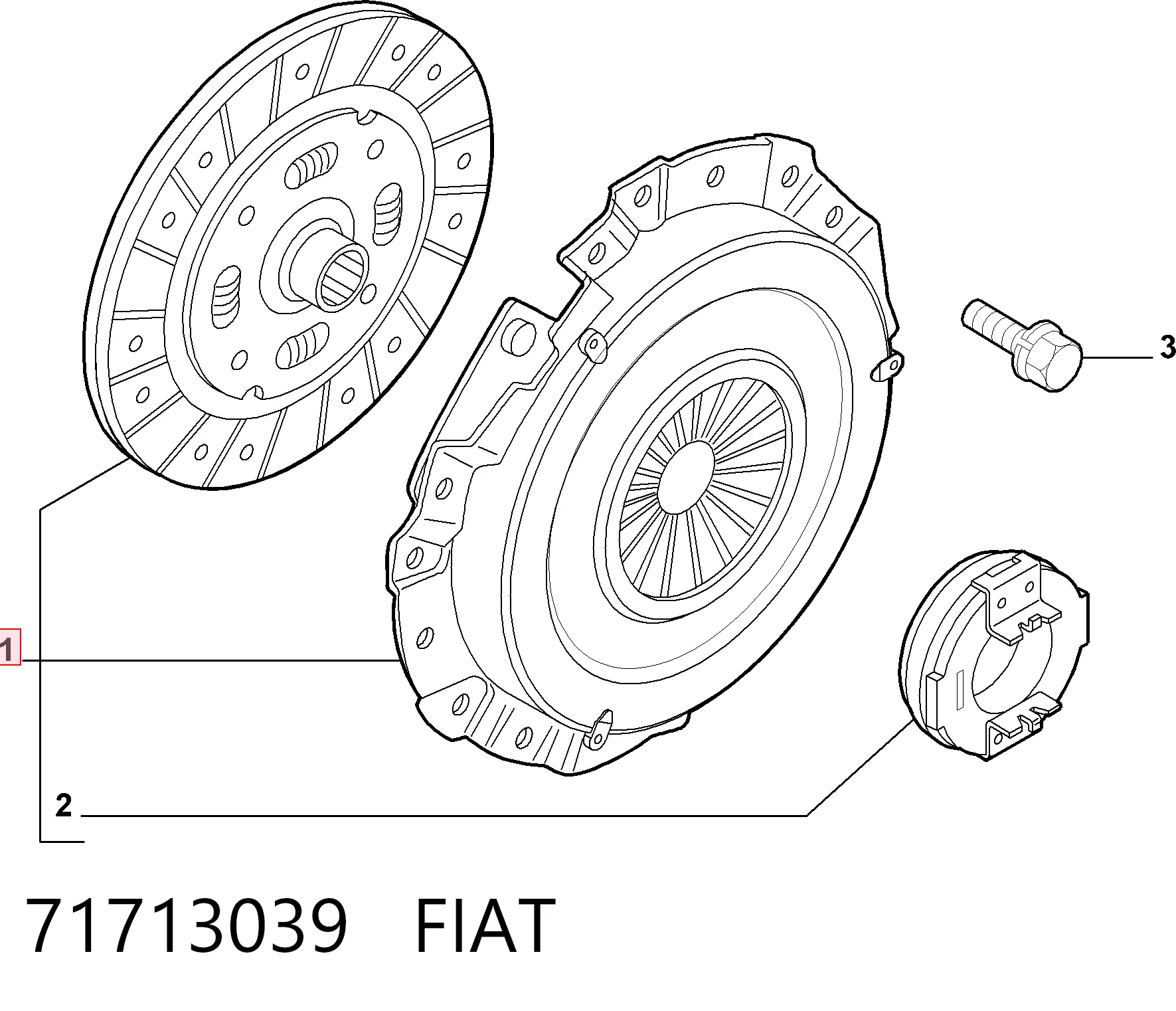 Kit de embrague Fiat Palio  familiar comprar en España