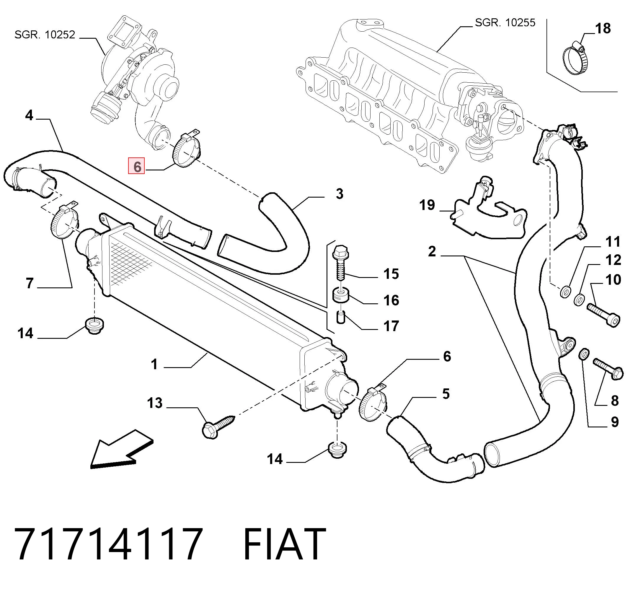 71714117 Fiat/Alfa/Lancia