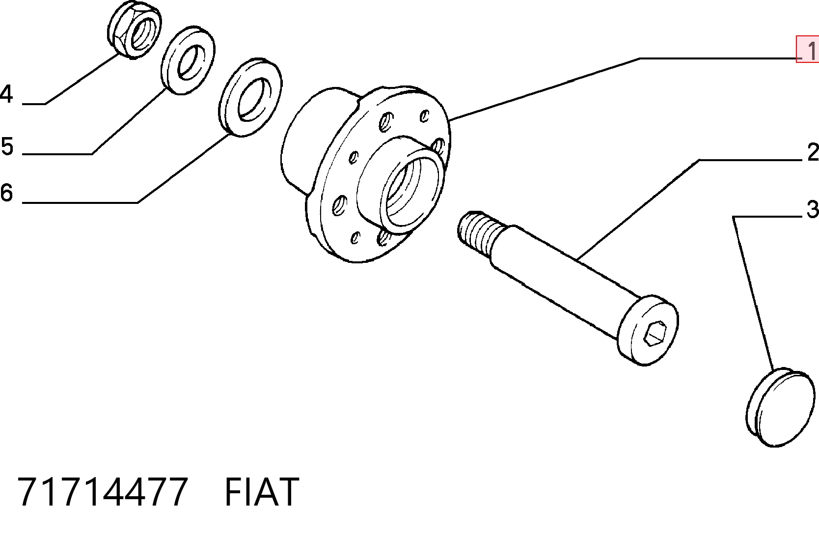 71714477 Fiat/Alfa/Lancia