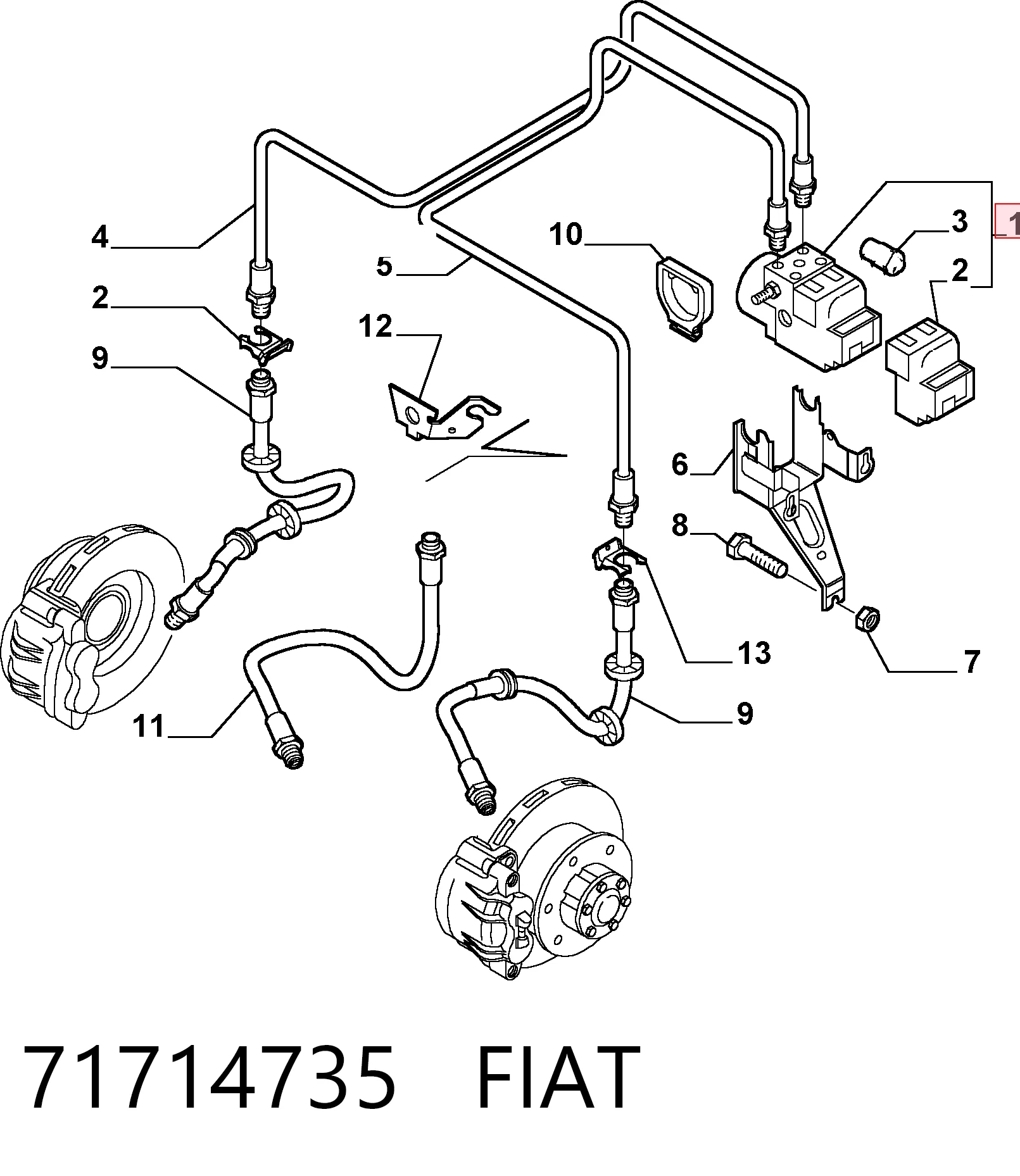 Comprar Módulo hidráulico de ABS Alfa Romeo 156  932 a bajo precio