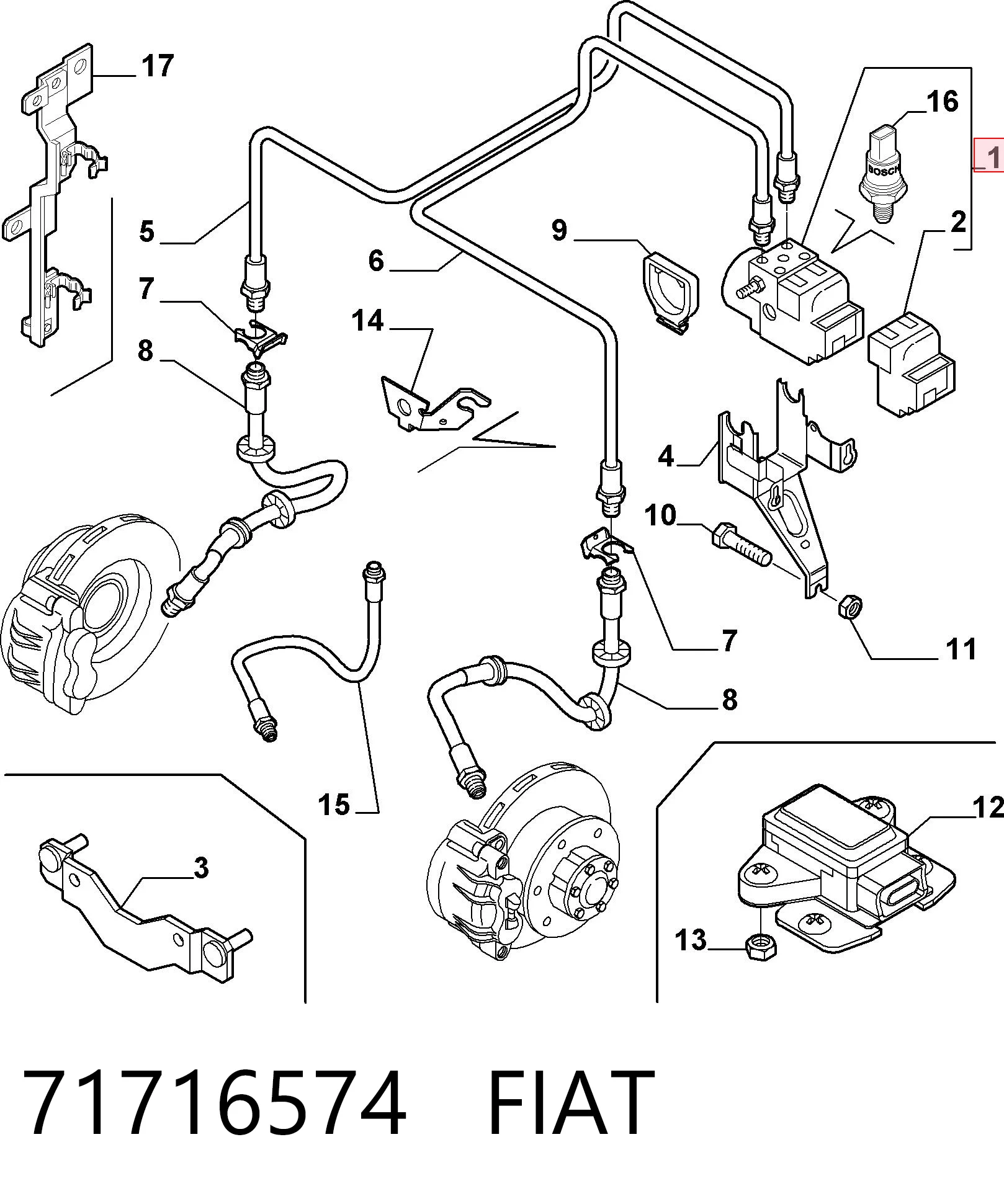 71716574 Fiat/Alfa/Lancia