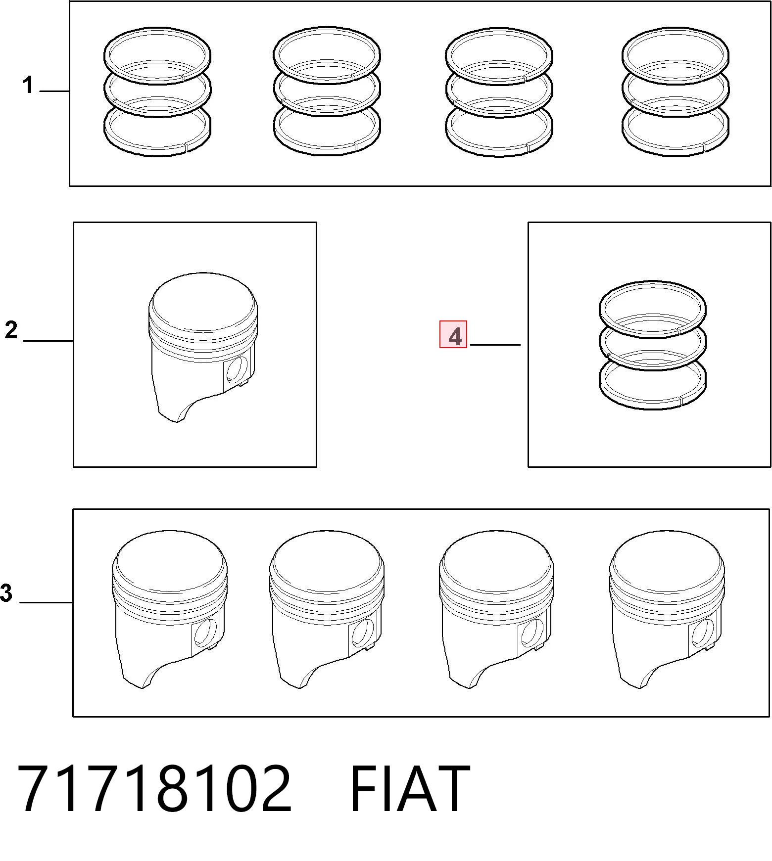 71718102 Fiat/Alfa/Lancia