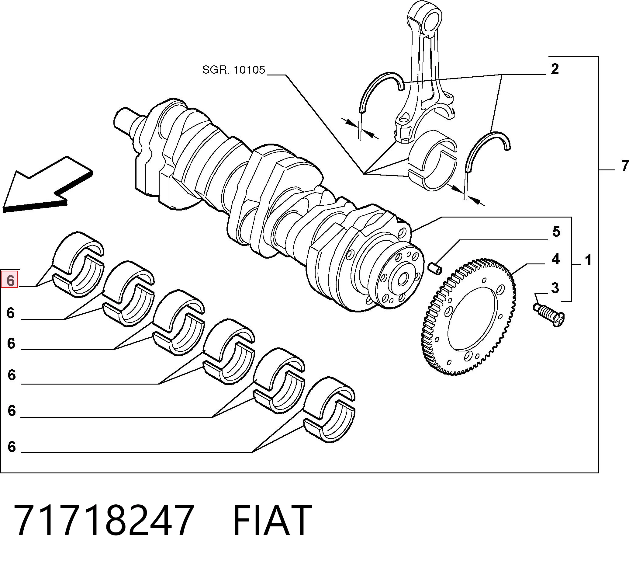 71718247 Fiat/Alfa/Lancia