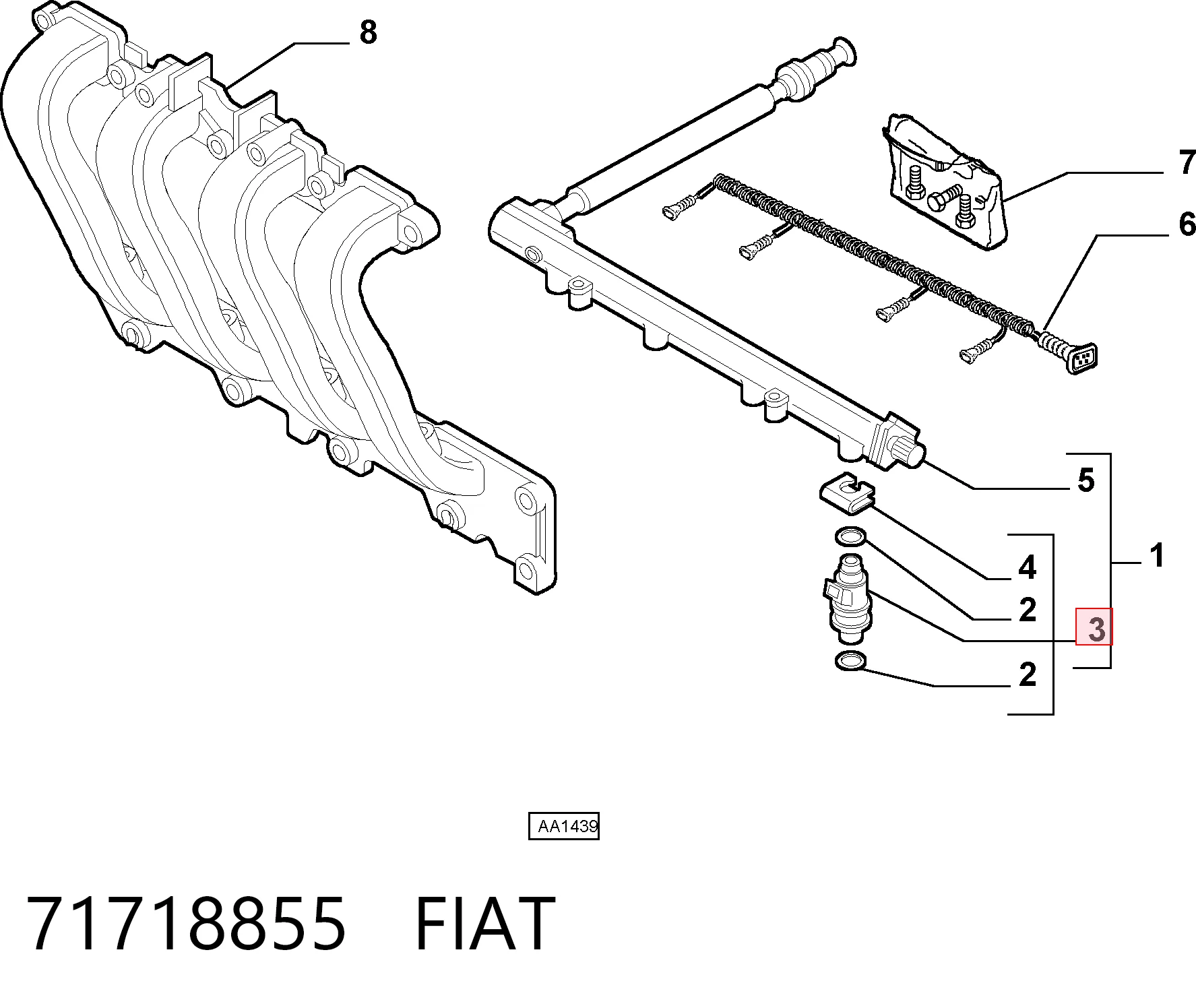 71718855 Fiat/Alfa/Lancia