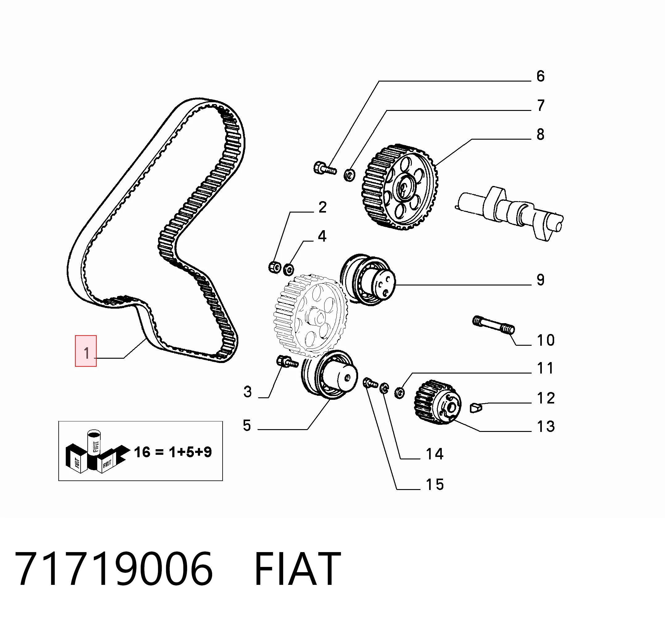 71719006 Fiat/Alfa/Lancia