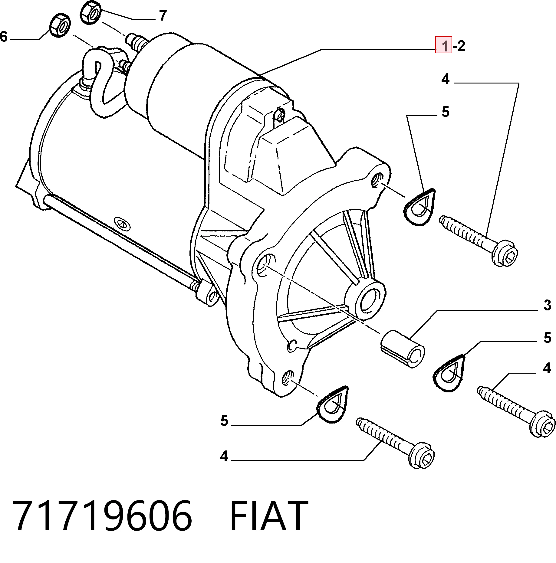 71719606 Fiat/Alfa/Lancia
