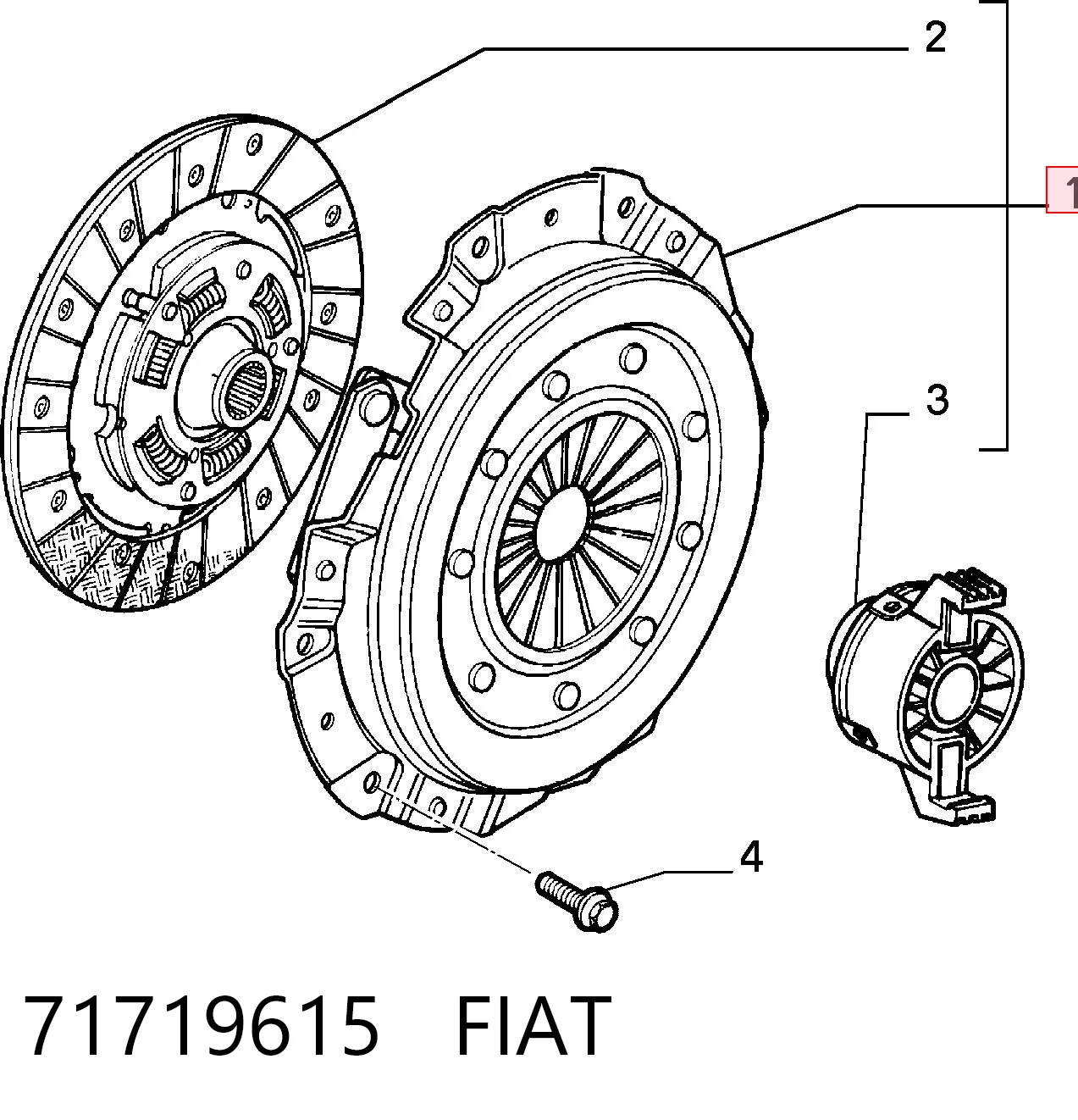 71719615 Fiat/Alfa/Lancia