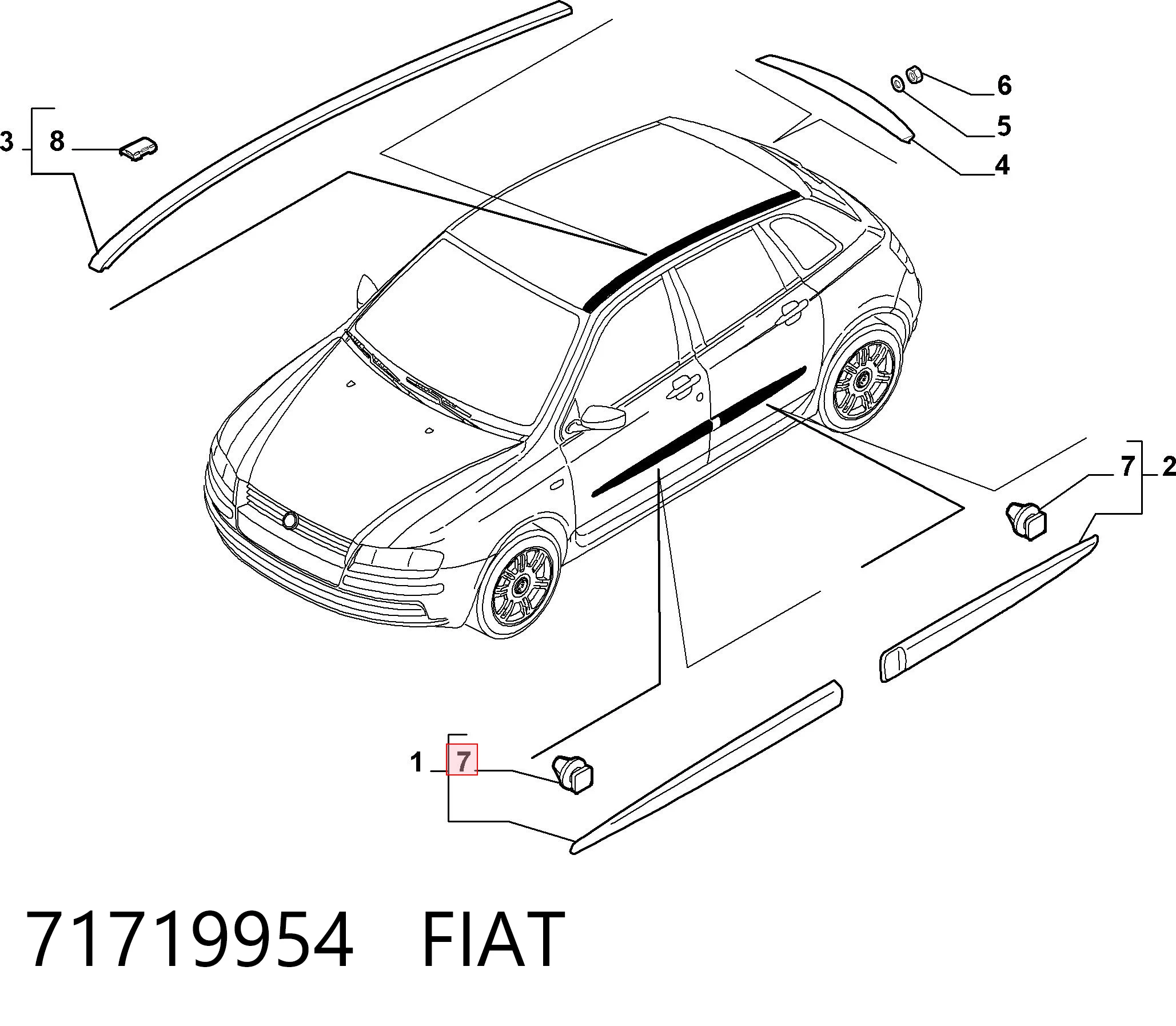 71719954 Fiat/Alfa/Lancia