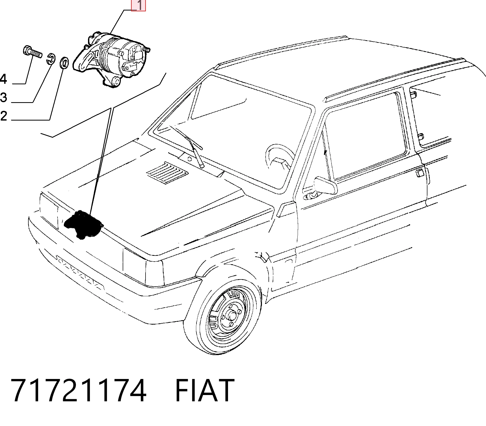 71721174 Fiat/Alfa/Lancia
