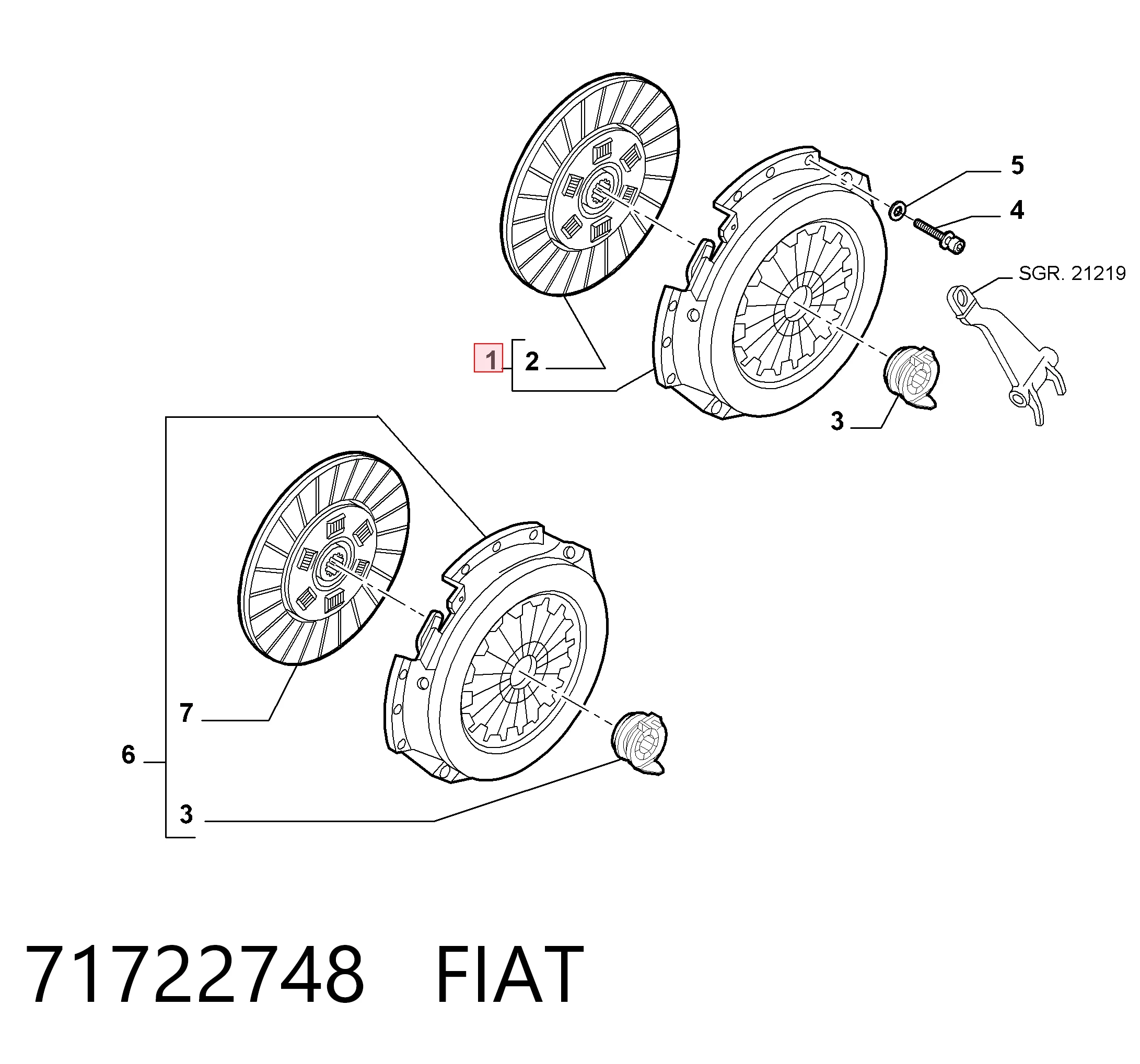 71722748 Fiat/Alfa/Lancia
