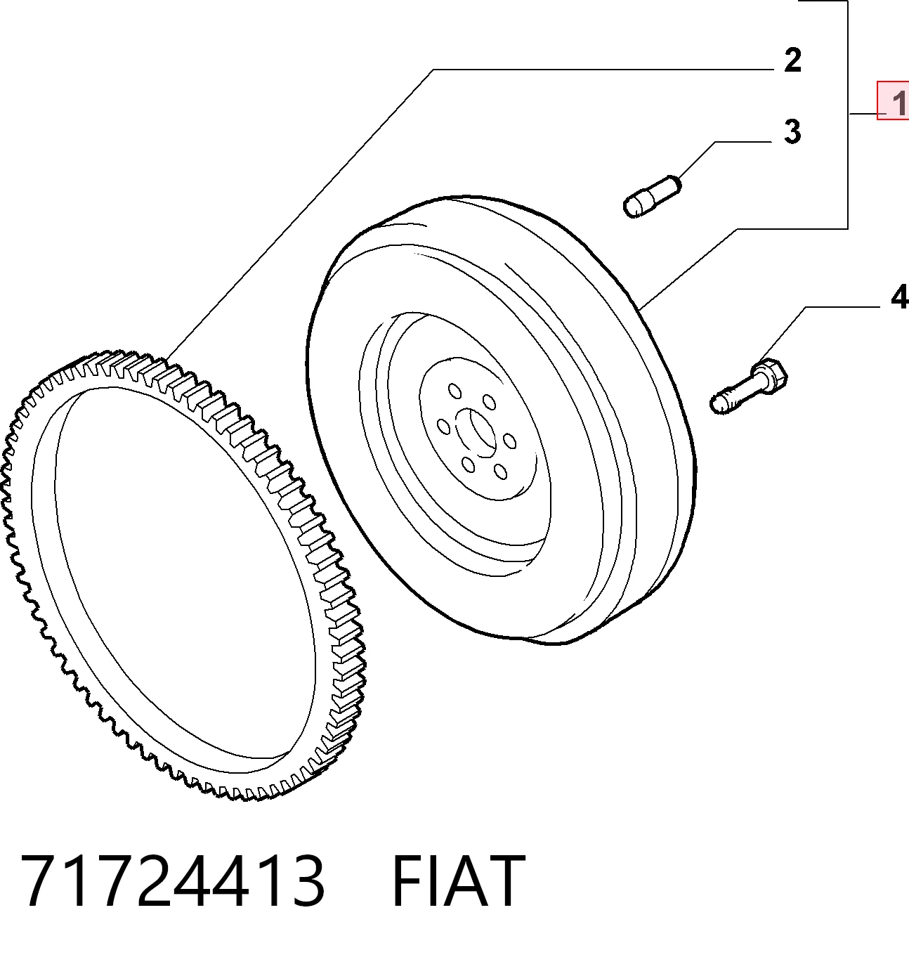 71724413 Fiat/Alfa/Lancia