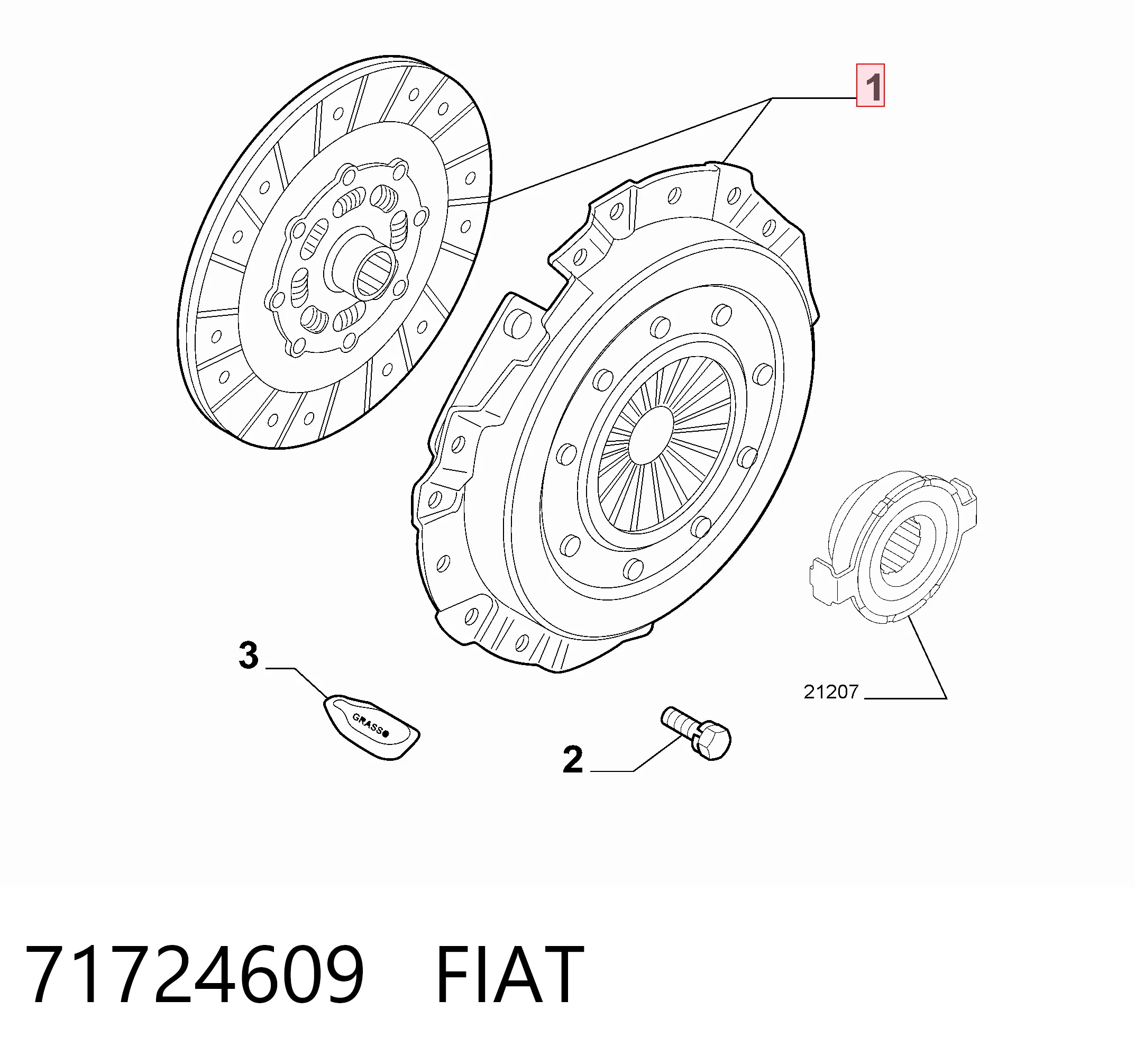 71724609 Fiat/Alfa/Lancia