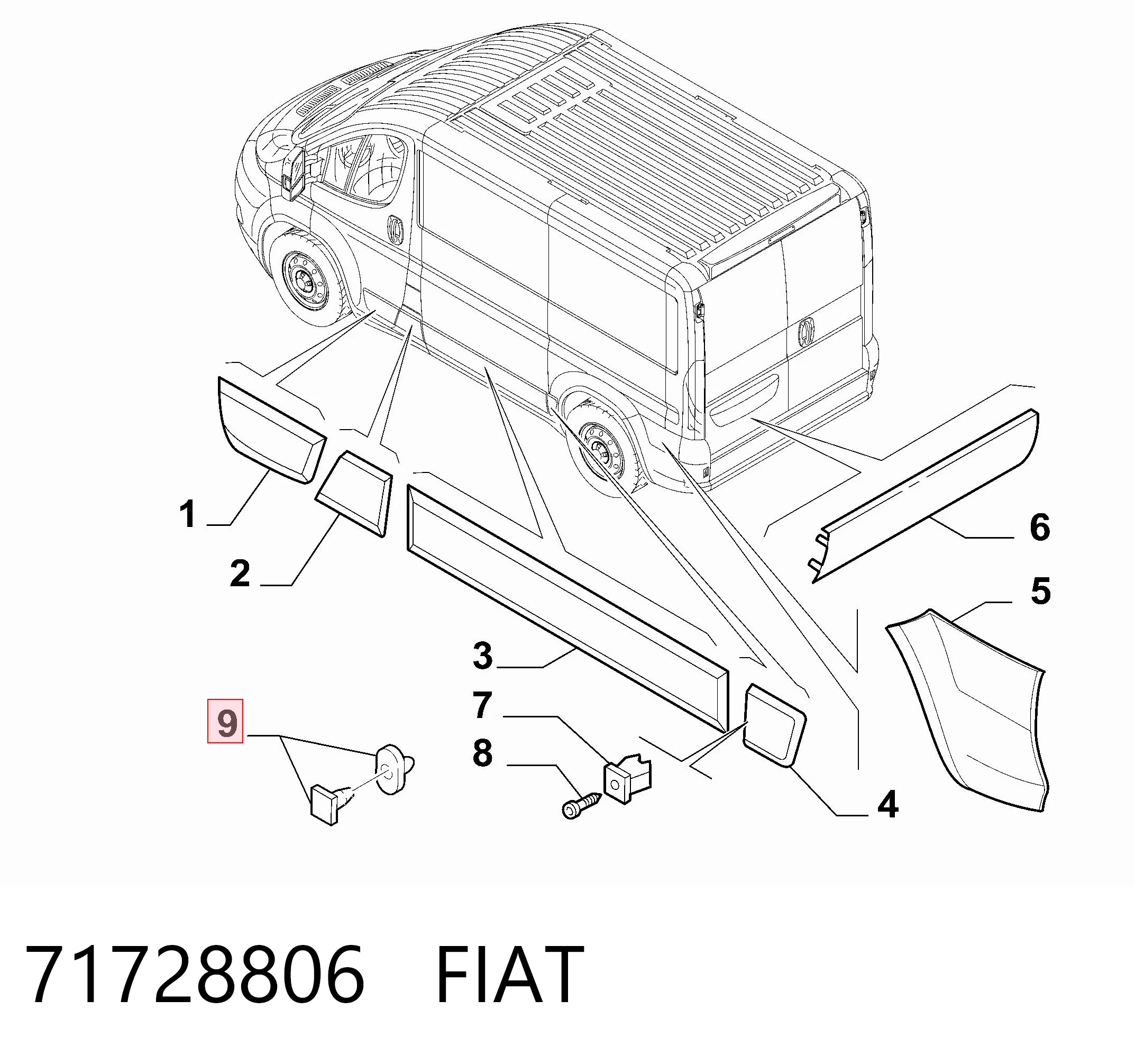 71728806 Fiat/Alfa/Lancia