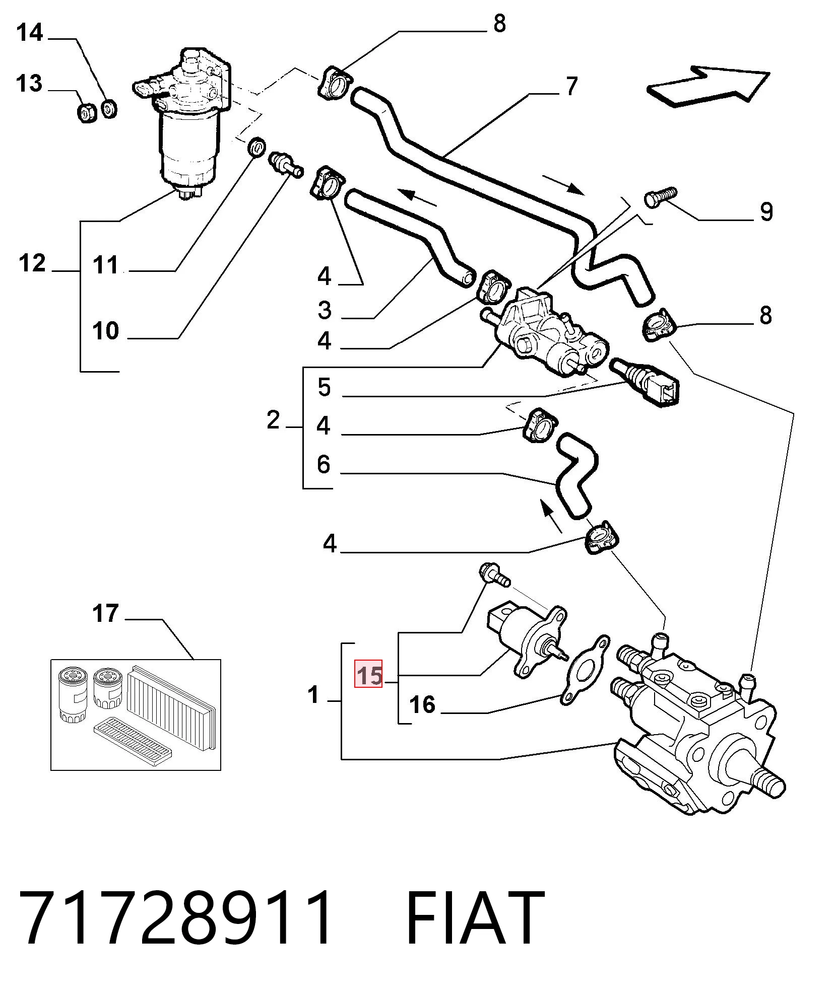 Válvula reguladora de presión del sistema common rail Magneti Marelli VRP001 precio, desde 110,35 EUR