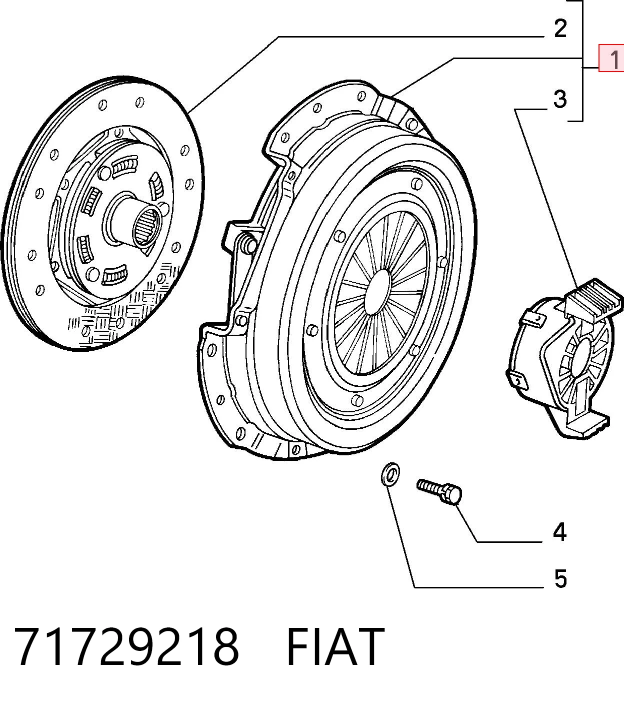 71729218 Fiat/Alfa/Lancia