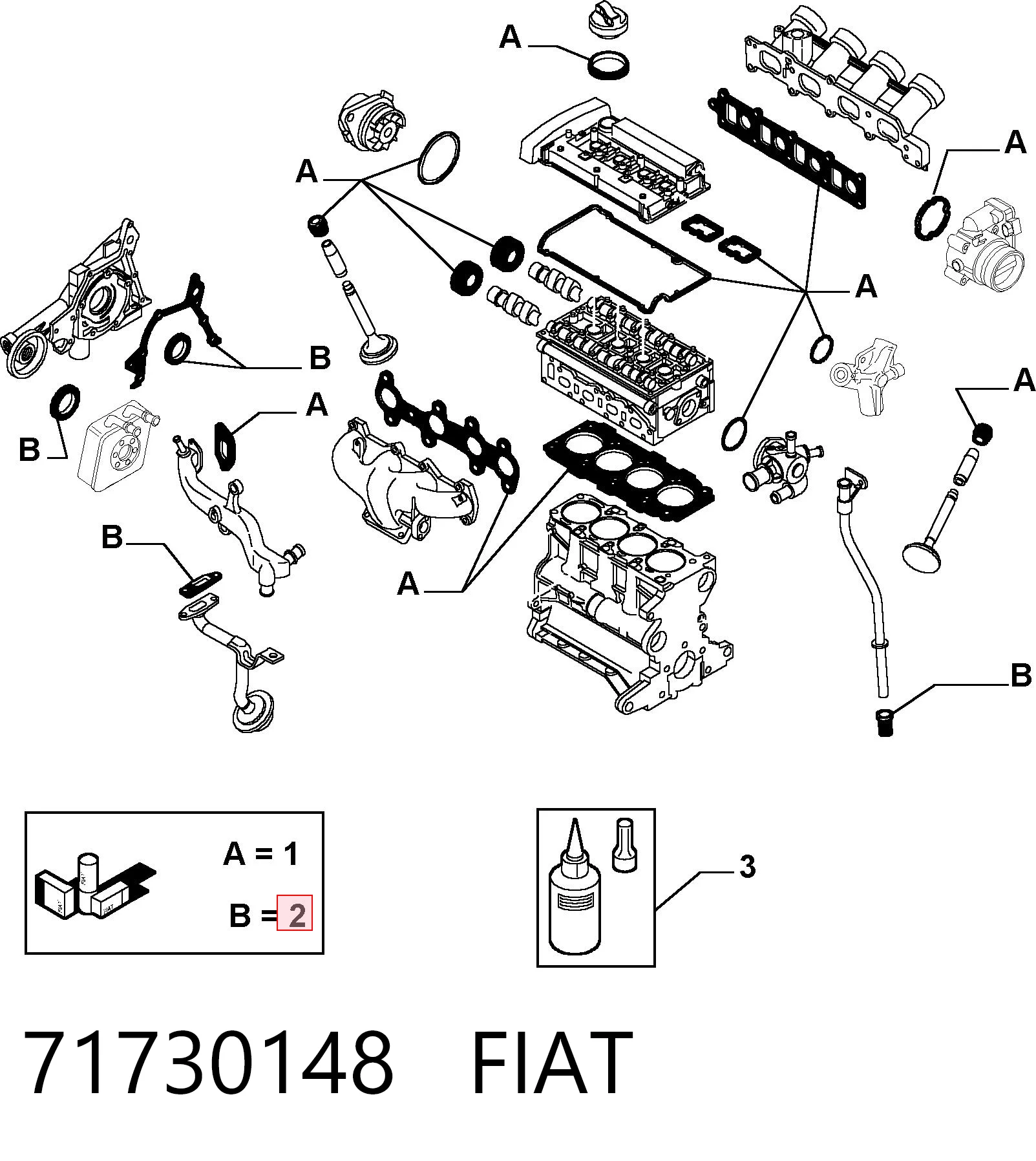 71730148 Fiat/Alfa/Lancia