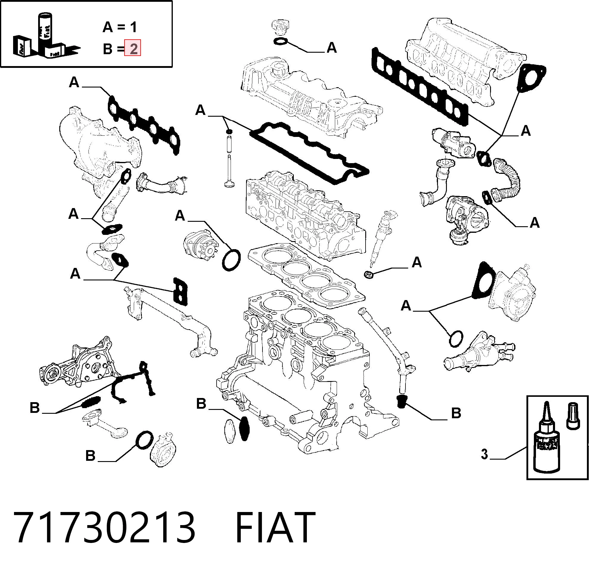 71730213 Fiat/Alfa/Lancia