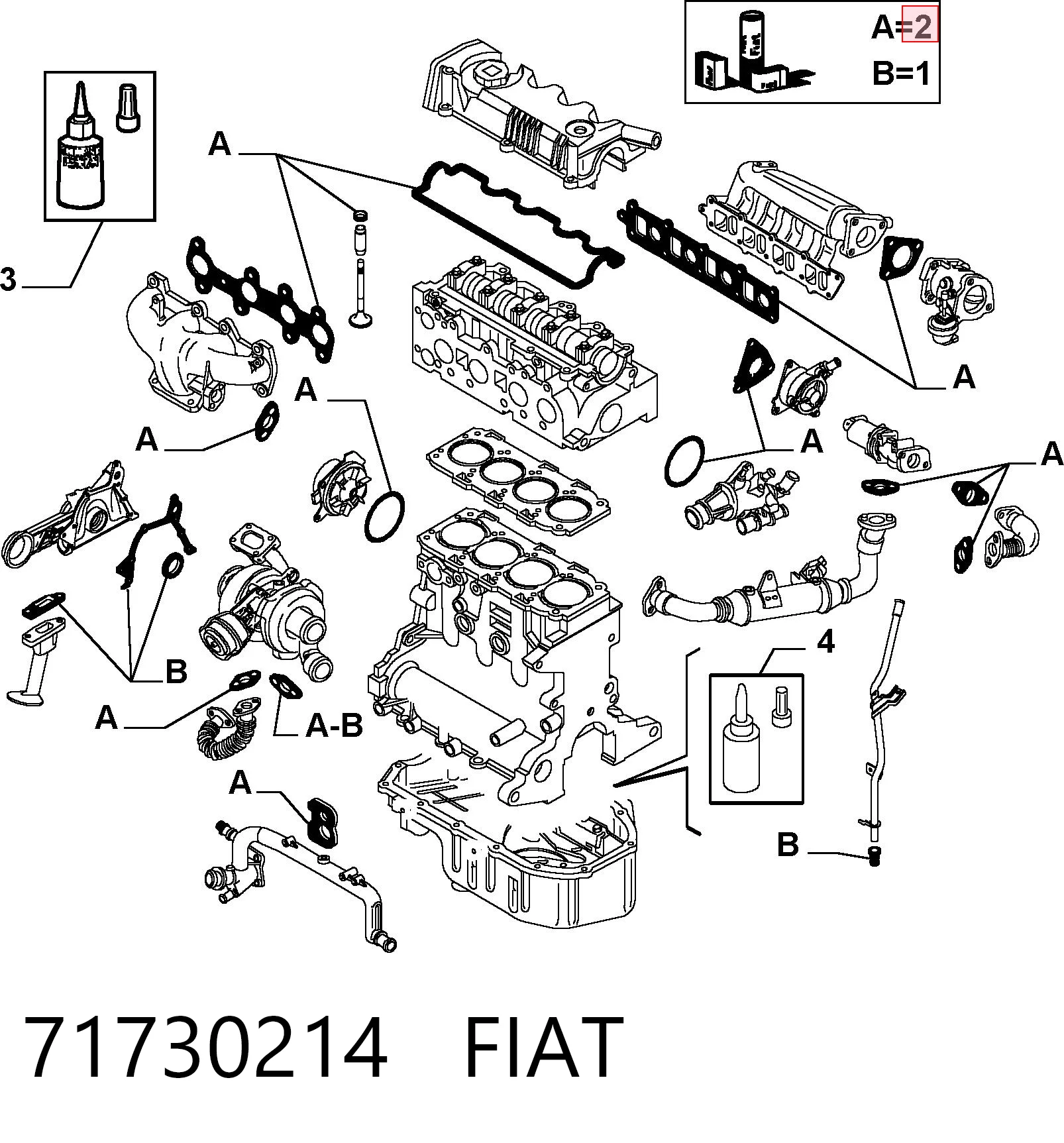 71730214 Fiat/Alfa/Lancia