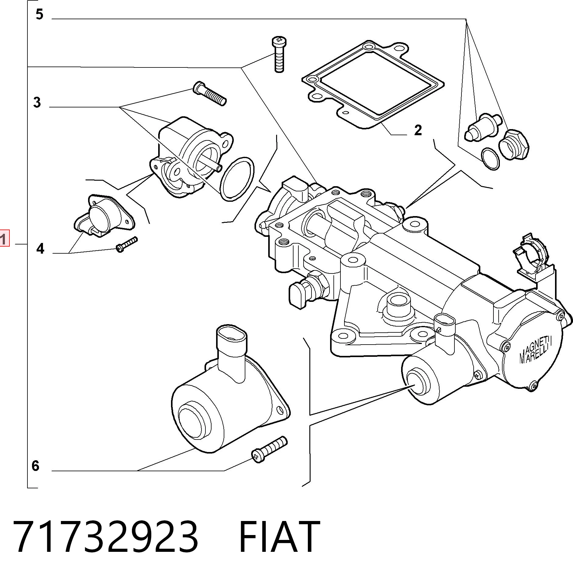 Actuador de embrague Magneti Marelli 23000007010 precio, desde 917,13 EUR