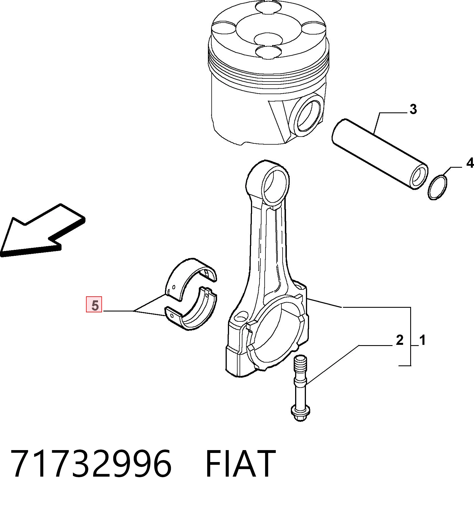71732996 Fiat/Alfa/Lancia