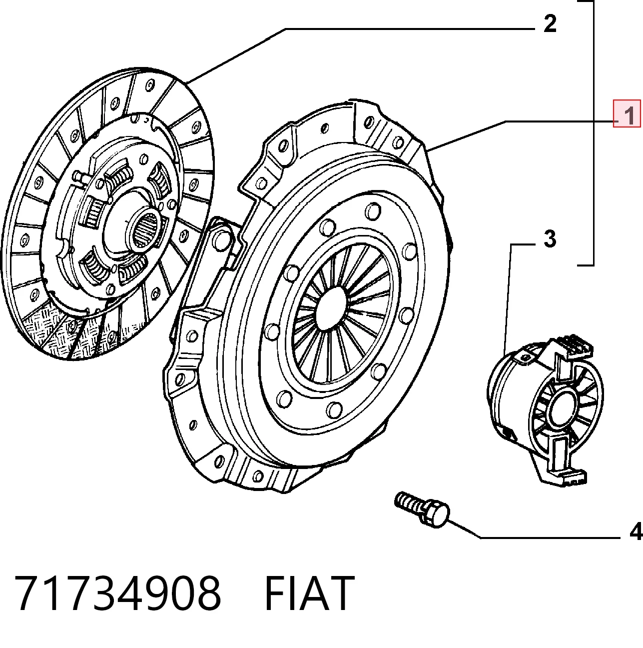 71734908 Fiat/Alfa/Lancia