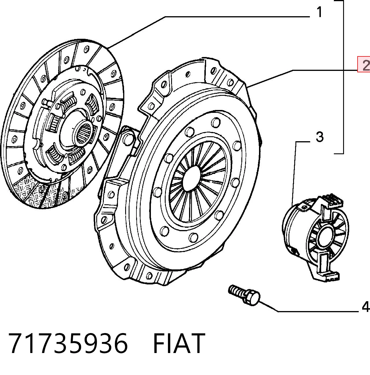 Comprar Kit de embrague Fiat Fiorino 146 Uno a bajo precio